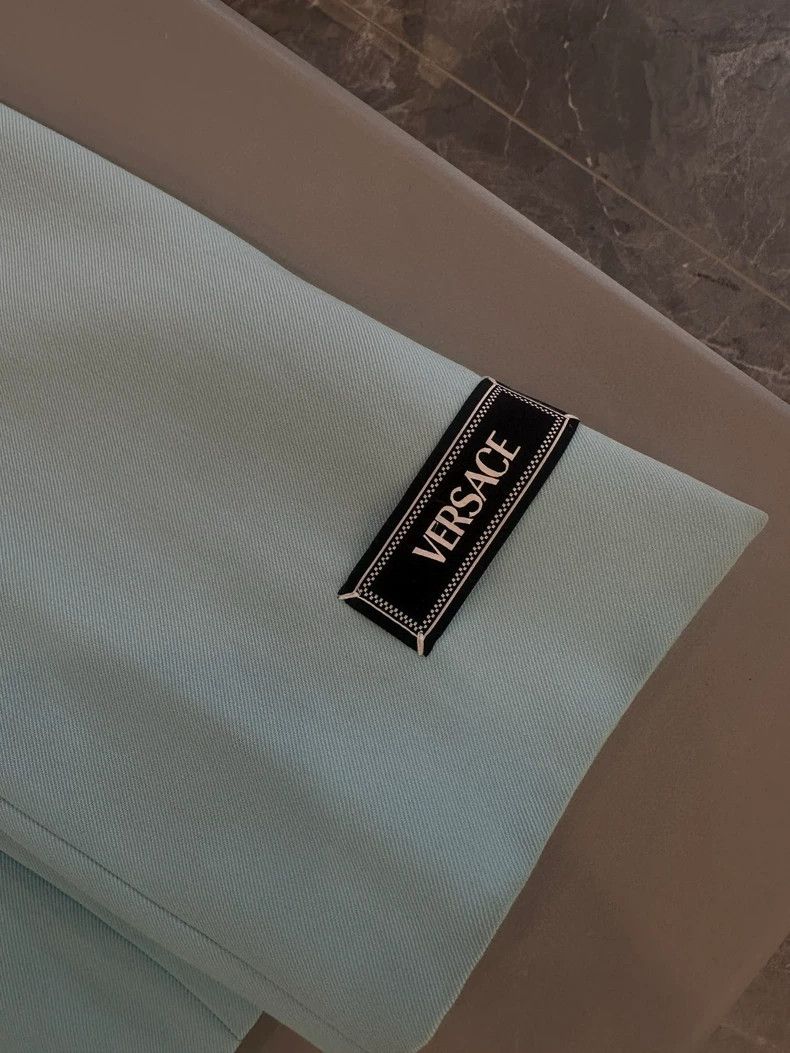 Versace Versace Wool and silk blend blazer Size S / US 4 / IT 40 - 4 Thumbnail
