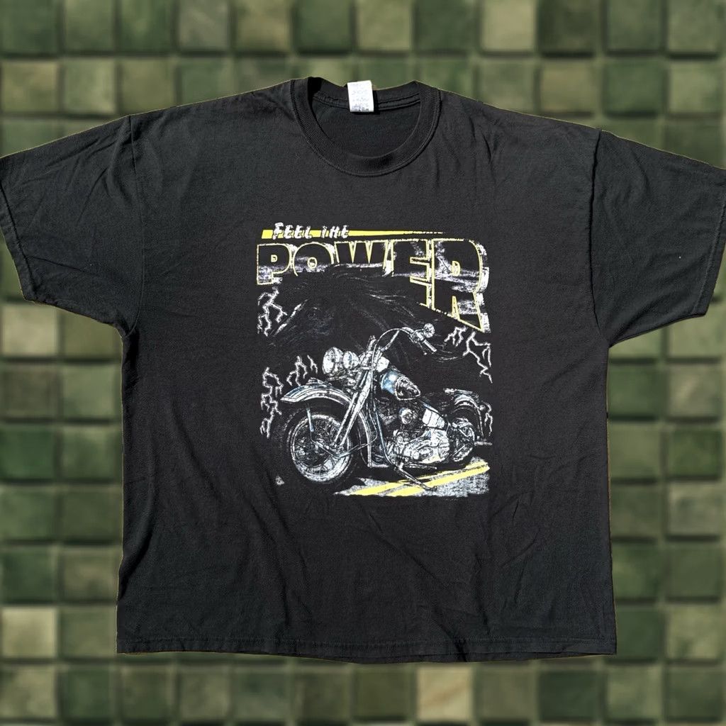 Jerzees VINTAGE Black Bear T Shirt XXL Jerzees Wildlife Nature Biker Motorcycle Mens Size US XXL / EU 58 / 5 - 1 Thumbnail