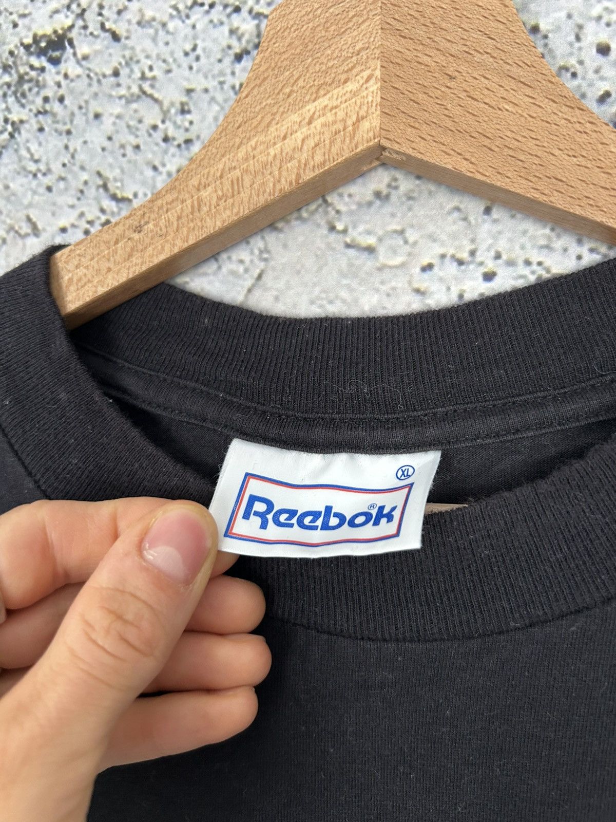 Reebok Vintage Reebok 90s Boxy Baggy Tee Skate Streetwear Sport Size US XL / EU 56 / 4 - 4 Thumbnail