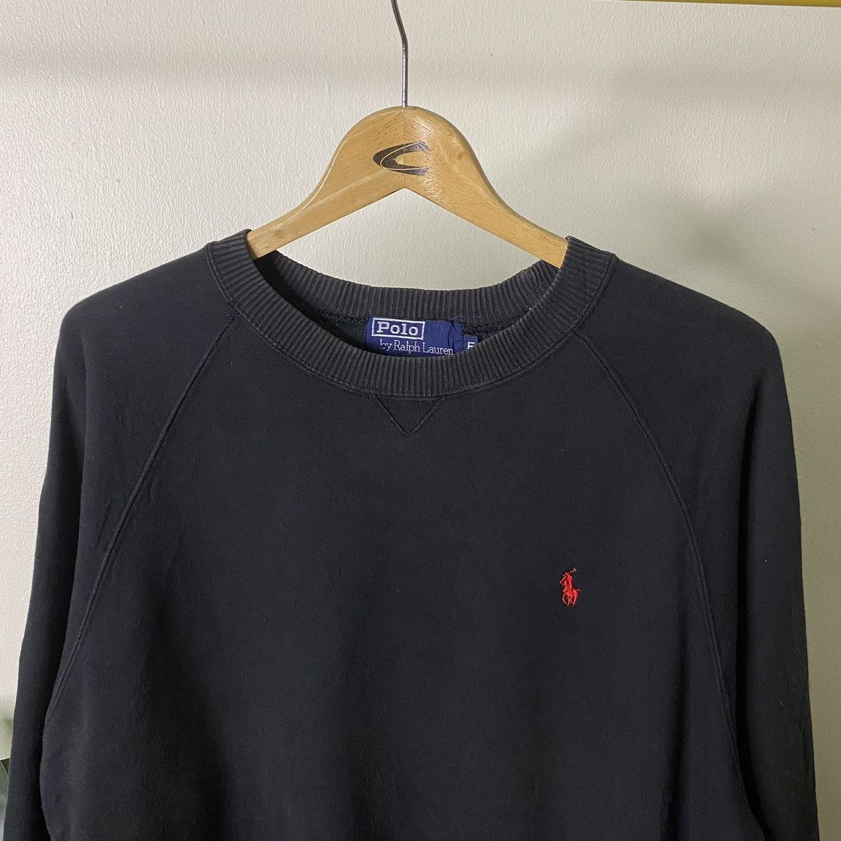 Polo Ralph Lauren × Ralph Lauren × Vintage Vintage Polo Ralph Lauren Small Pony Sweatshirt Size US M / EU 48-50 / 2 - 2 Thumbnail