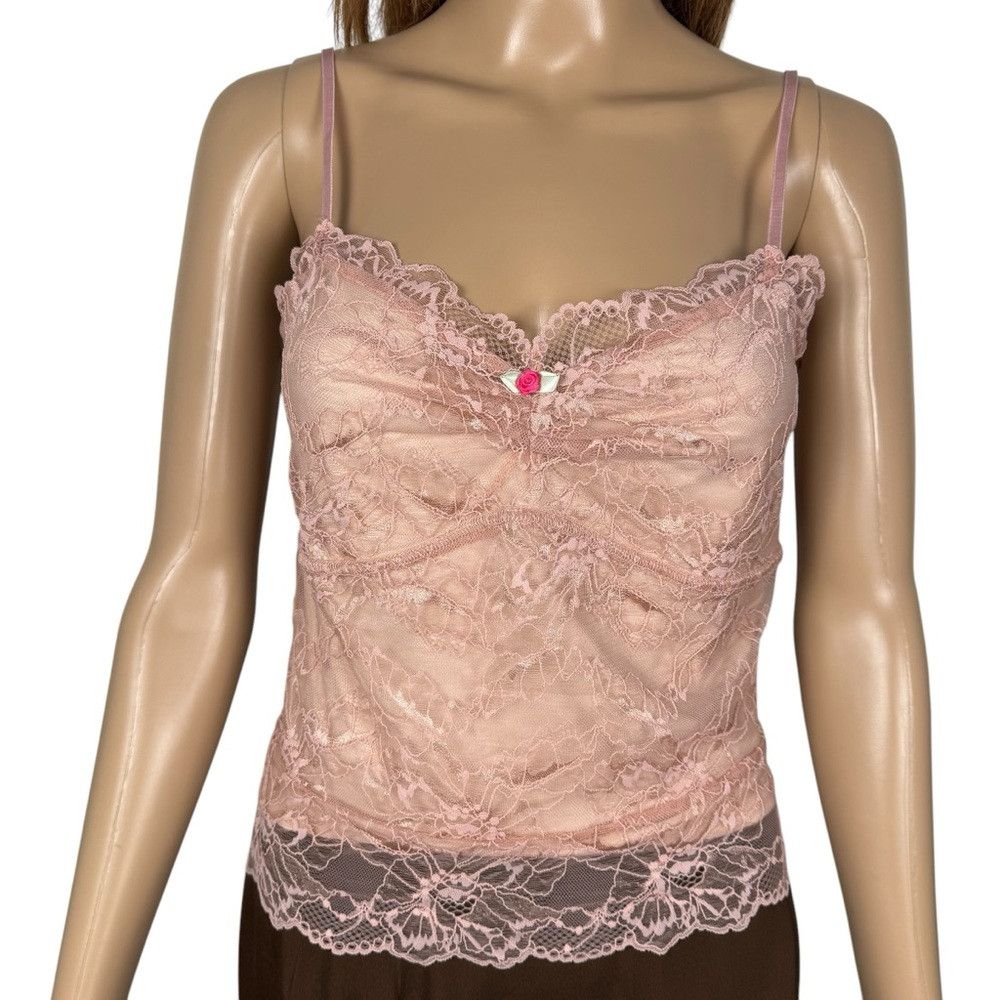 Free People New Free People Lacey Essential Misty Rose Cami Size M Size M / US 6-8 / IT 42-44 - 3 Thumbnail