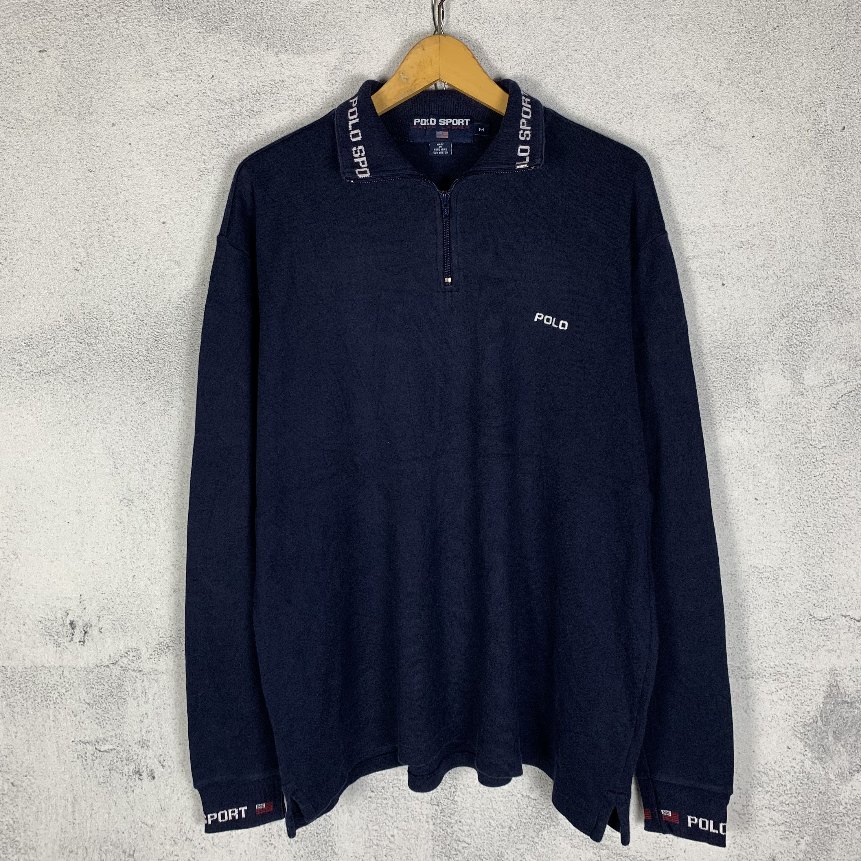 Polo Ralph Lauren Vintage Polo Sport Ralph Lauren Longsleeve Size US M / EU 48-50 / 2 - 1 Thumbnail