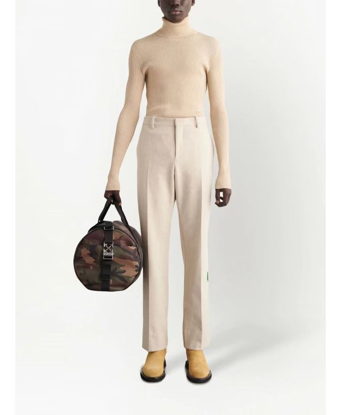 Off-White o1y0225 Casual Pant in Beige Size US 34 / EU 50 - 5 Thumbnail