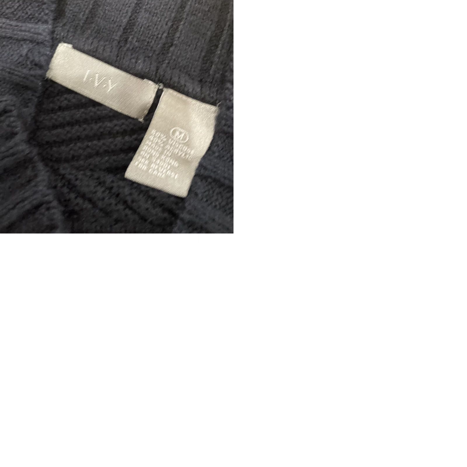 Vintage VINTAGE Ivy Knit Poncho Top Kafkan Cable Knit Black Women M Black Old Money Chic Sweater Ladies Casual Built-in Stretch 80s 90s y2k Size M / US 6-8 / IT 42-44 - 11 Thumbnail