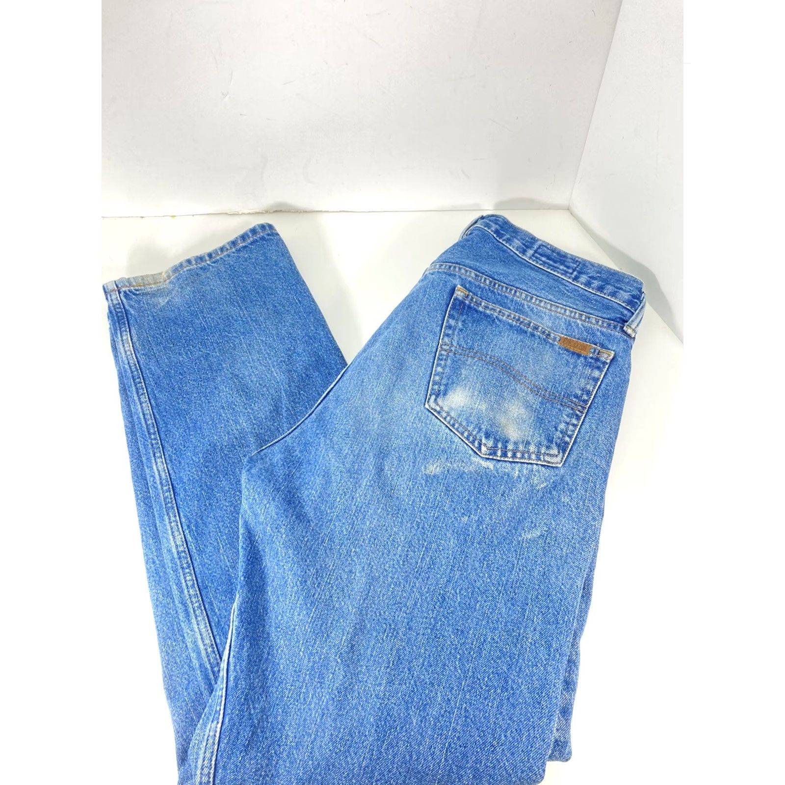 Pendleton Pendleton Jeans Men 34X32 Blue Denim Relaxed Straight Distressed Jeans Mens 34 Waist 32 Inseam Denim Blues Straight Distressed Size US 34 / EU 50 - 2 Thumbnail