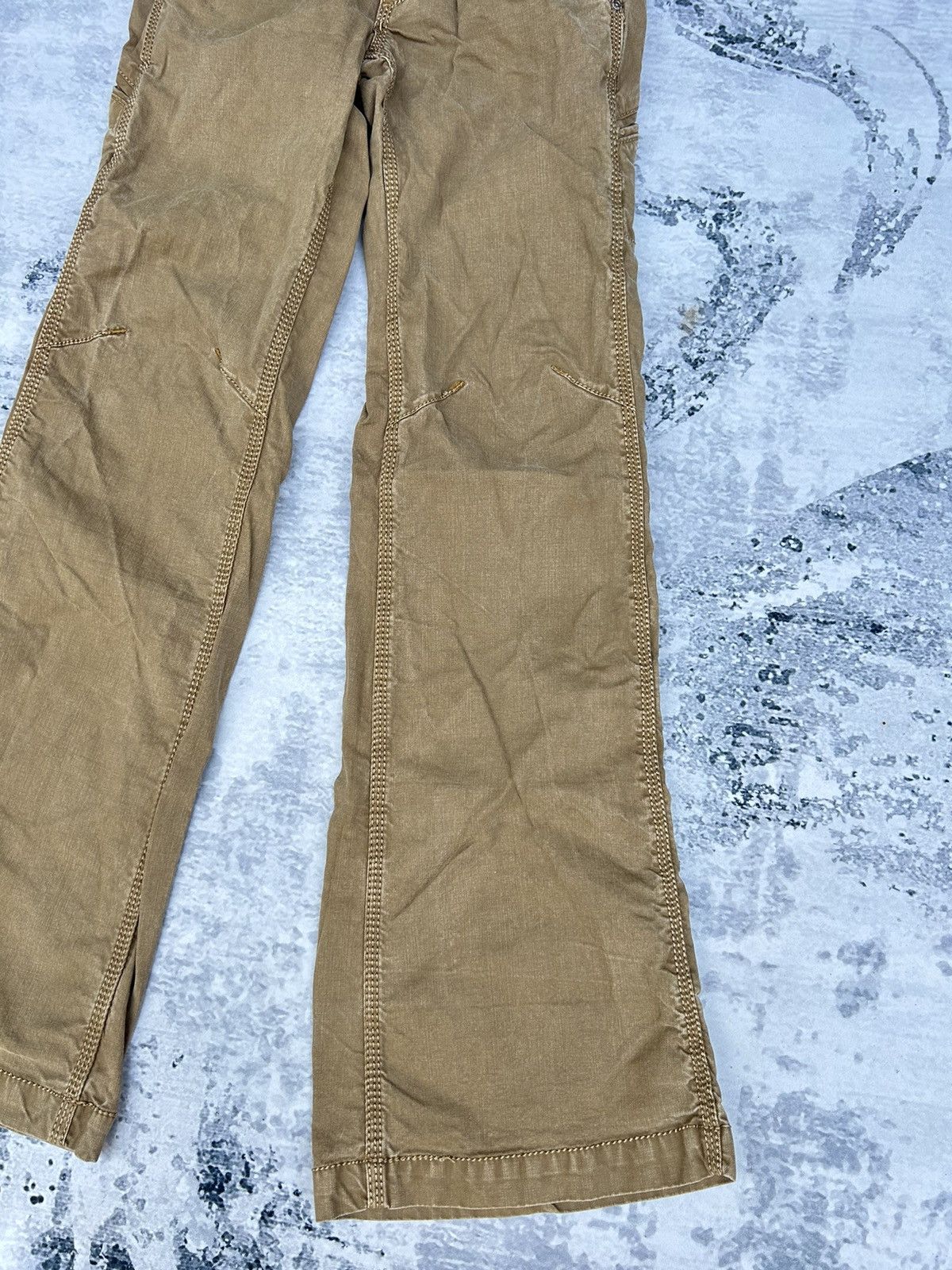 Japanese Brand Super Flared Flamingo Firm Pants Size 27" / US 4 / IT 40 - 8 Thumbnail