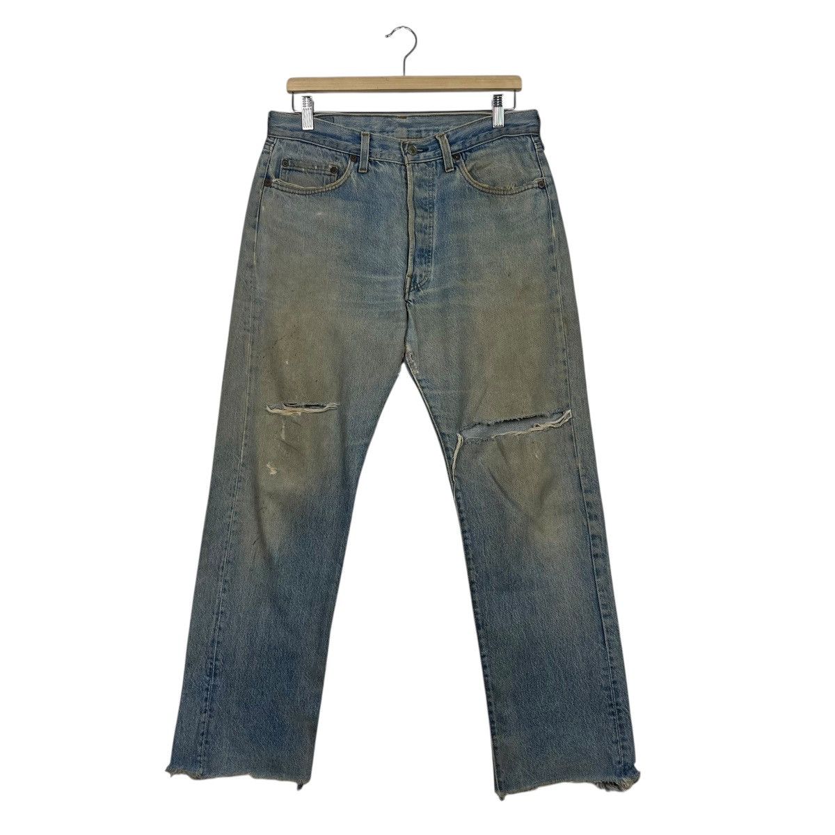 Vintage 90s Levis Distressed Denim Jeans