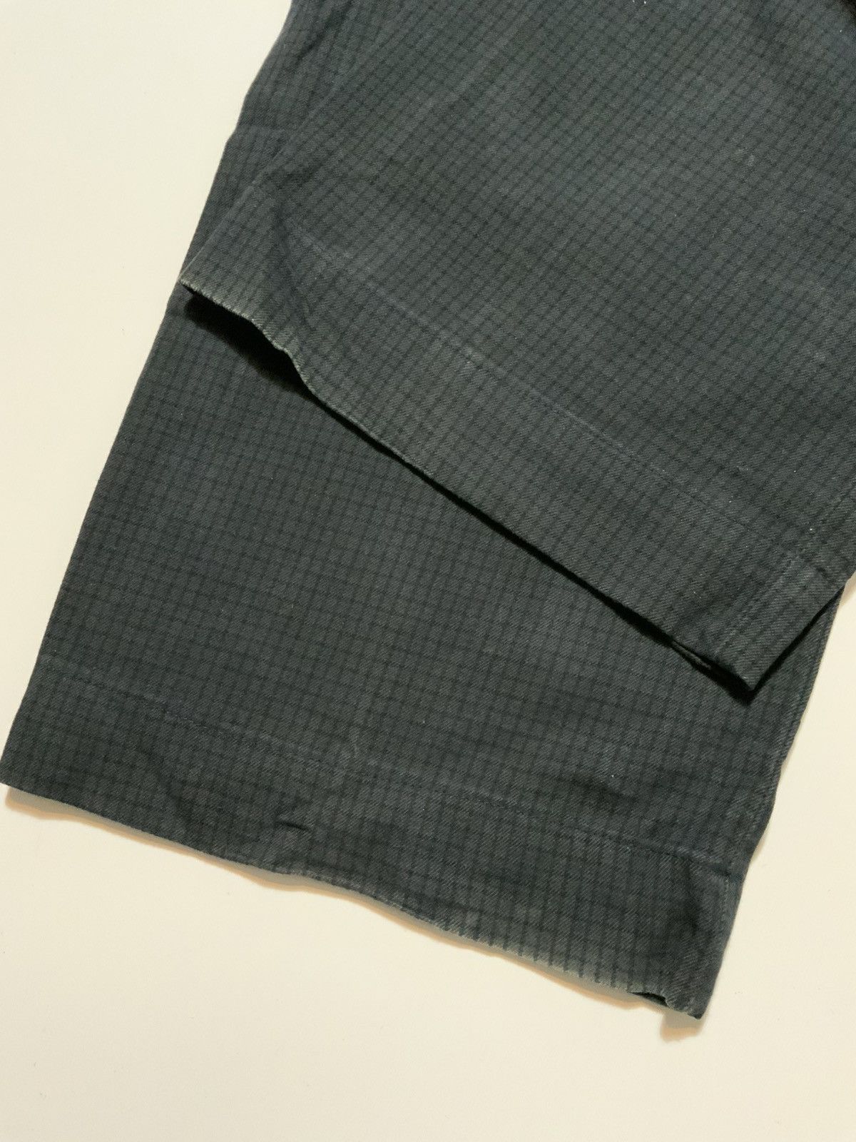 Mason's $350 Em’s Of Mason’s Italy Grid Plaid Chino Straight Pants Size US 36 / EU 52 - 8 Thumbnail