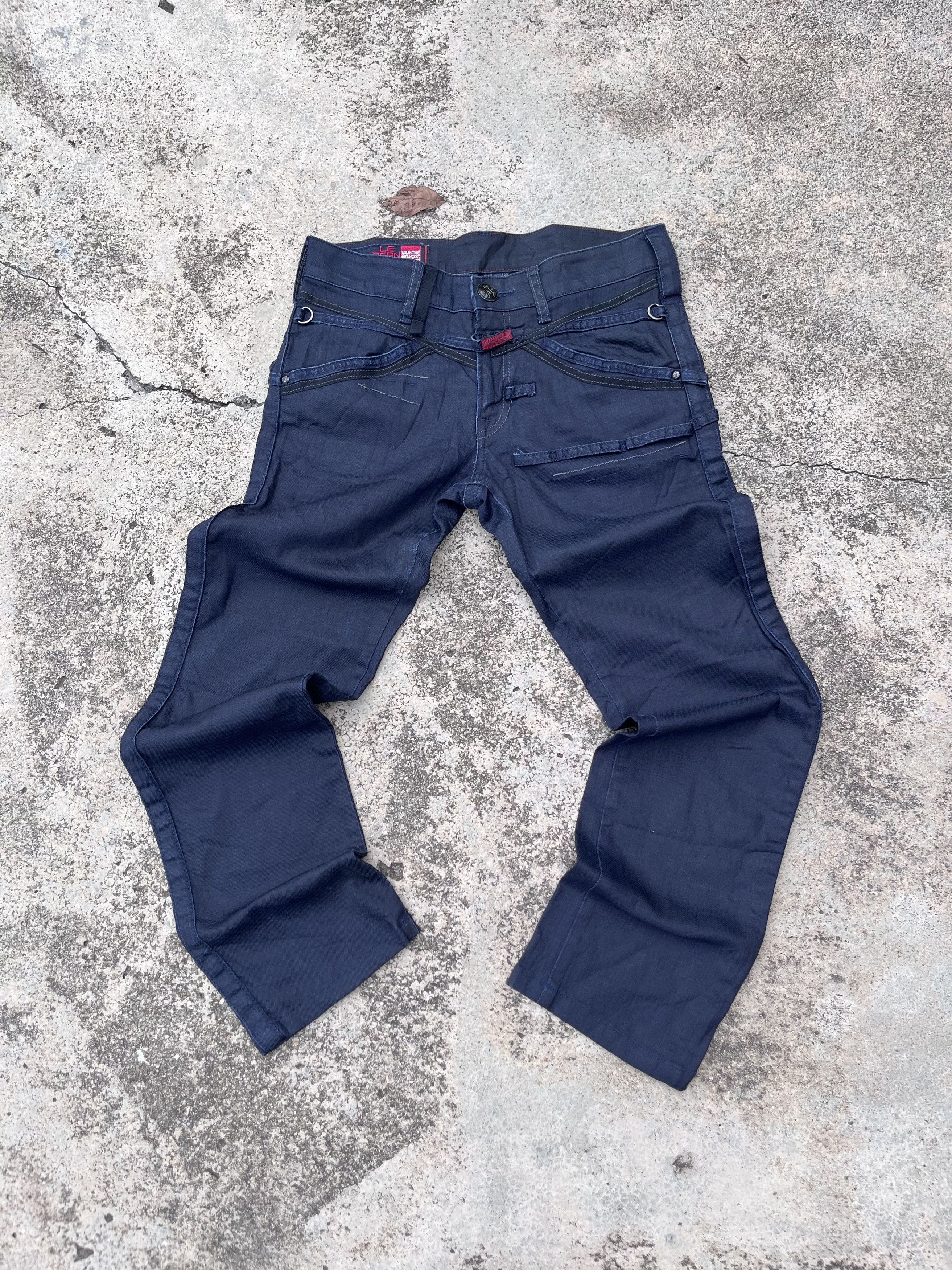 Marithe + Francois Girbaud Marithe Francois Waxed Bondage Denim Size US 32 / EU 48 - 3 Thumbnail