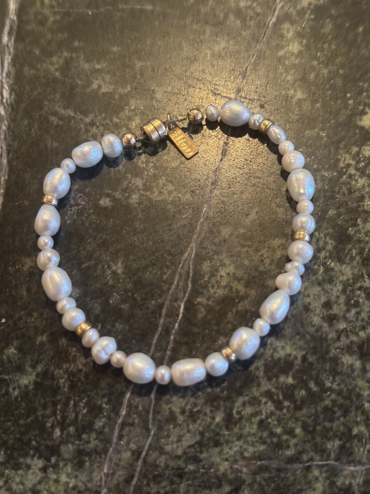 éliou Marina 14k Gold-Plated Pearl Bracelet