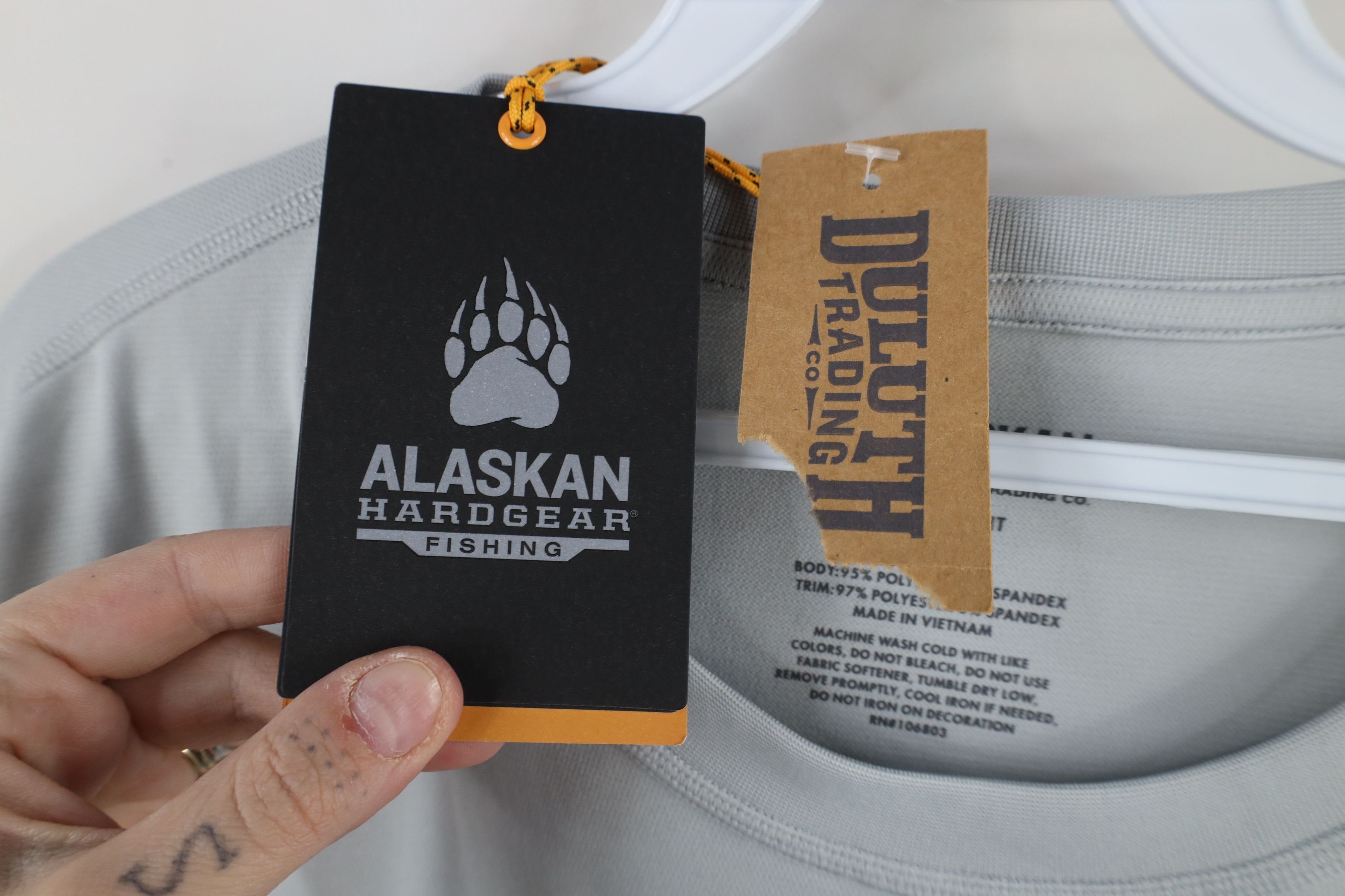 Duluth Trading Company × Vintage New Duluth Trading Co Alaskan Hardgear Long Sleeve T-Shirt Size US XL / EU 56 / 4 - 6 Thumbnail