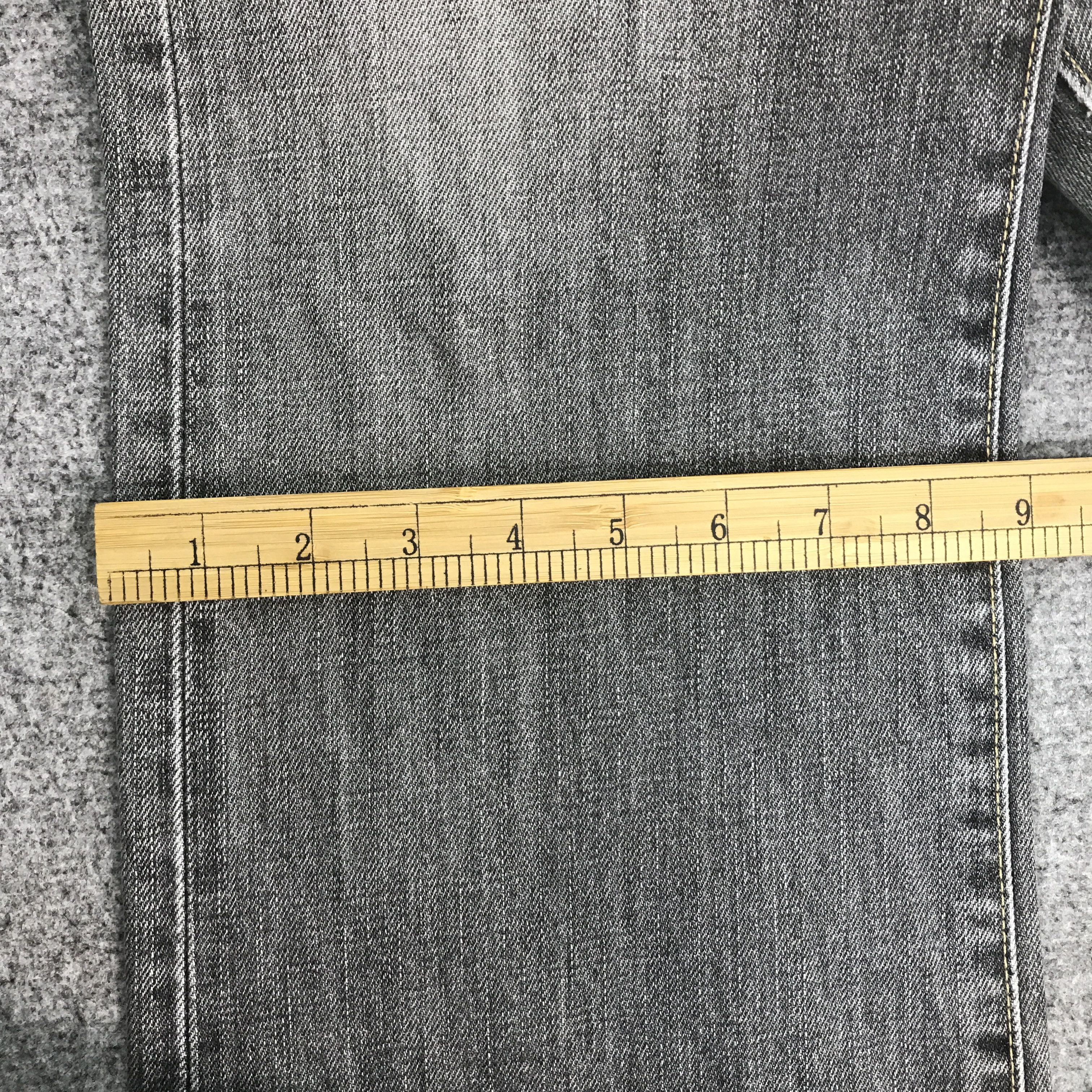 Japanese Brand FLARE UNIQLO JAPAN BOOTCUT DENIM BLACK FADED JEANS K54B18 Size US 35 - 10 Thumbnail