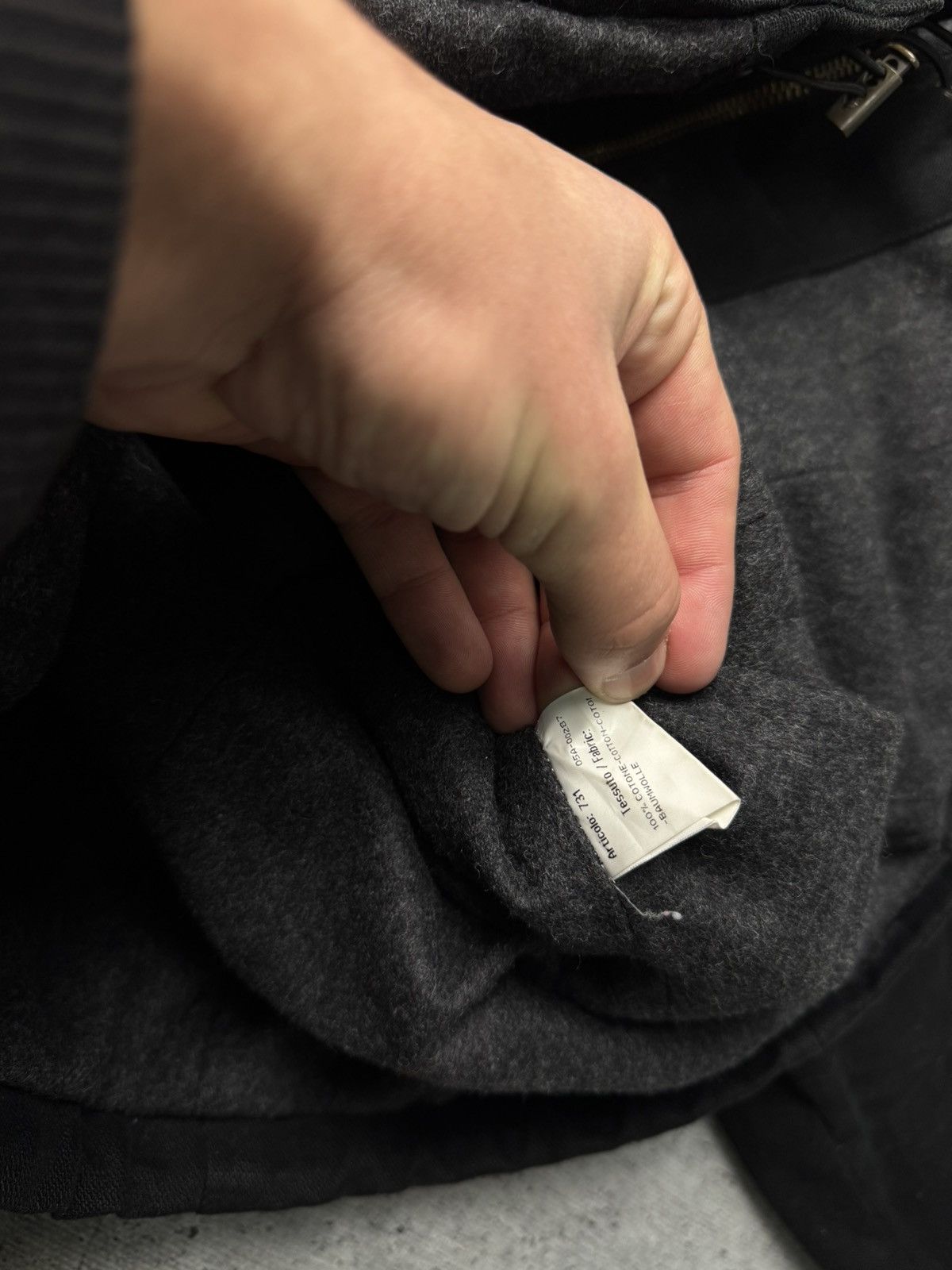 Mulberry Vintage 90’s Mulberry Multi Pocket Rick Owens Style Jacket Size L / US 10 / IT 46 - 15 Thumbnail