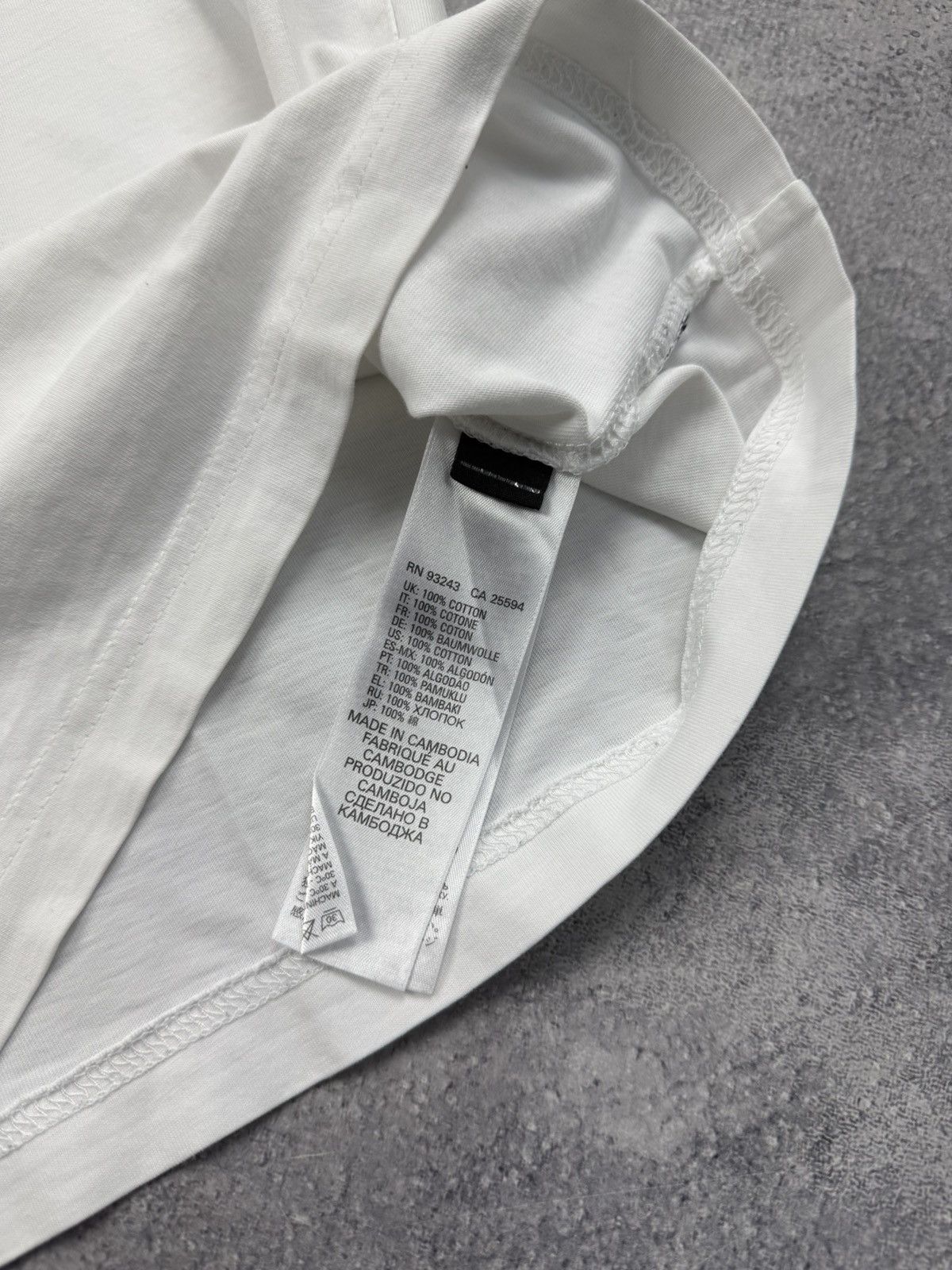 Diesel Vintage Diesel Big Logo T-Shirt White Tee Streetwear Hype Size US M / EU 48-50 / 2 - 14 Thumbnail