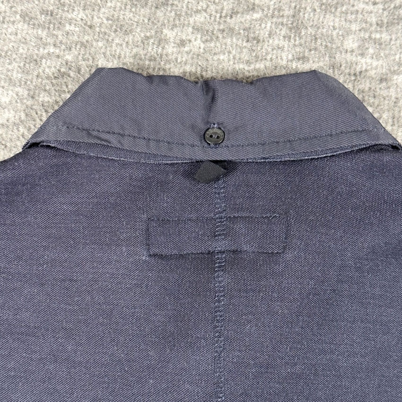 Rag & Bone Rag & Bone Shirt Mens Small Blue Solid Short Sleeve Button Up Stretch Jersey Size US S / EU 44-46 / 1 - 6 Thumbnail