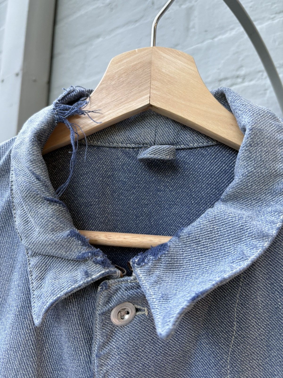 Other 1940s-50s swiss prisoner coat Size US L / EU 52-54 / 3 - 3 Thumbnail