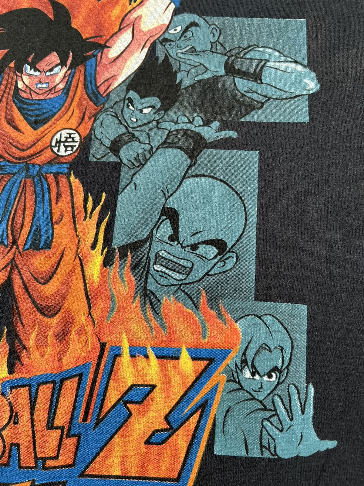 Anime Vintage 90s Dragon Ball Z DBZ Anime Black T-shirt Size US S / EU 44-46 / 1 - 8 Thumbnail