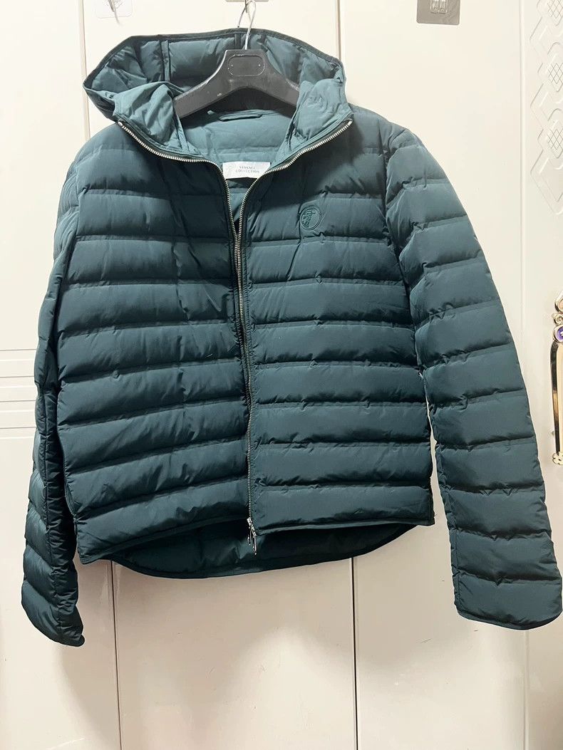 Versace Versace Goose down jacket logo on the chest Size L / US 10 / IT 46 - 5 Thumbnail
