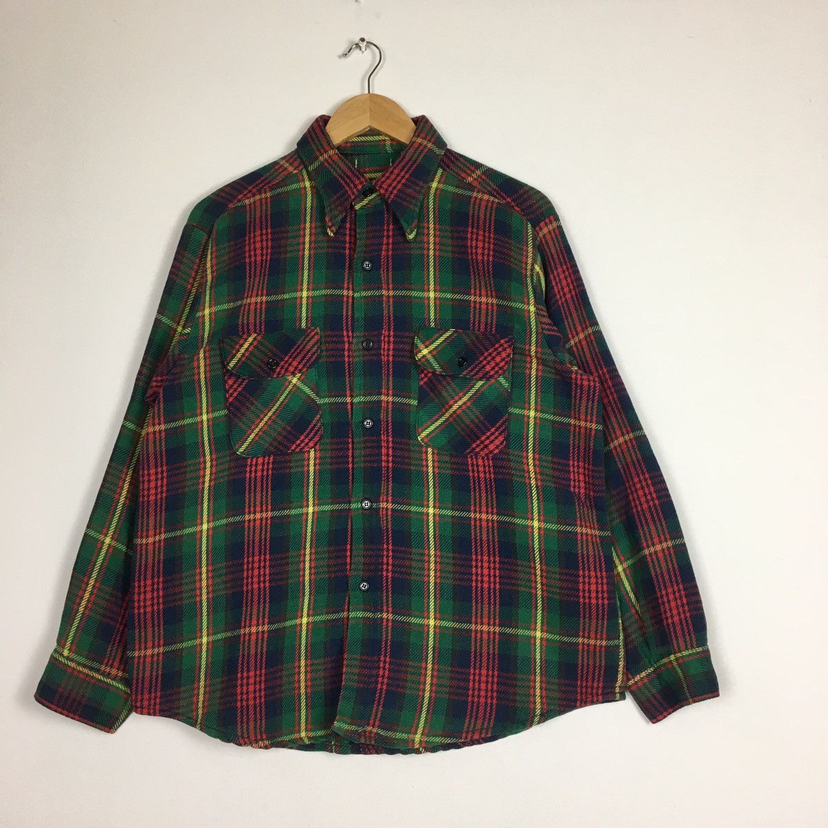 Flannel Vintage Tartan Flannel Size US M / EU 48-50 / 2 - 1 Thumbnail