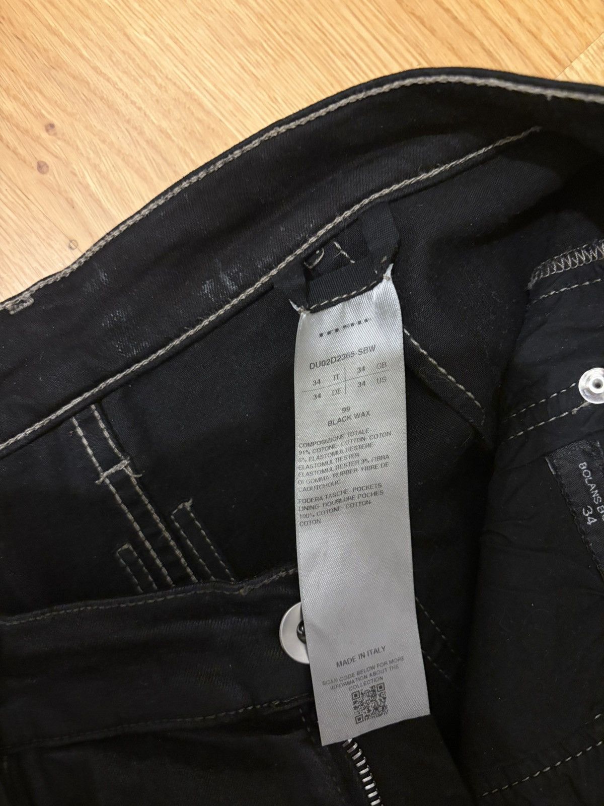 Rick Owens Drkshdw Rick Owens DRKSHDW Bolan Bootcut Jeans Size US 34 / EU 50 - 5 Thumbnail