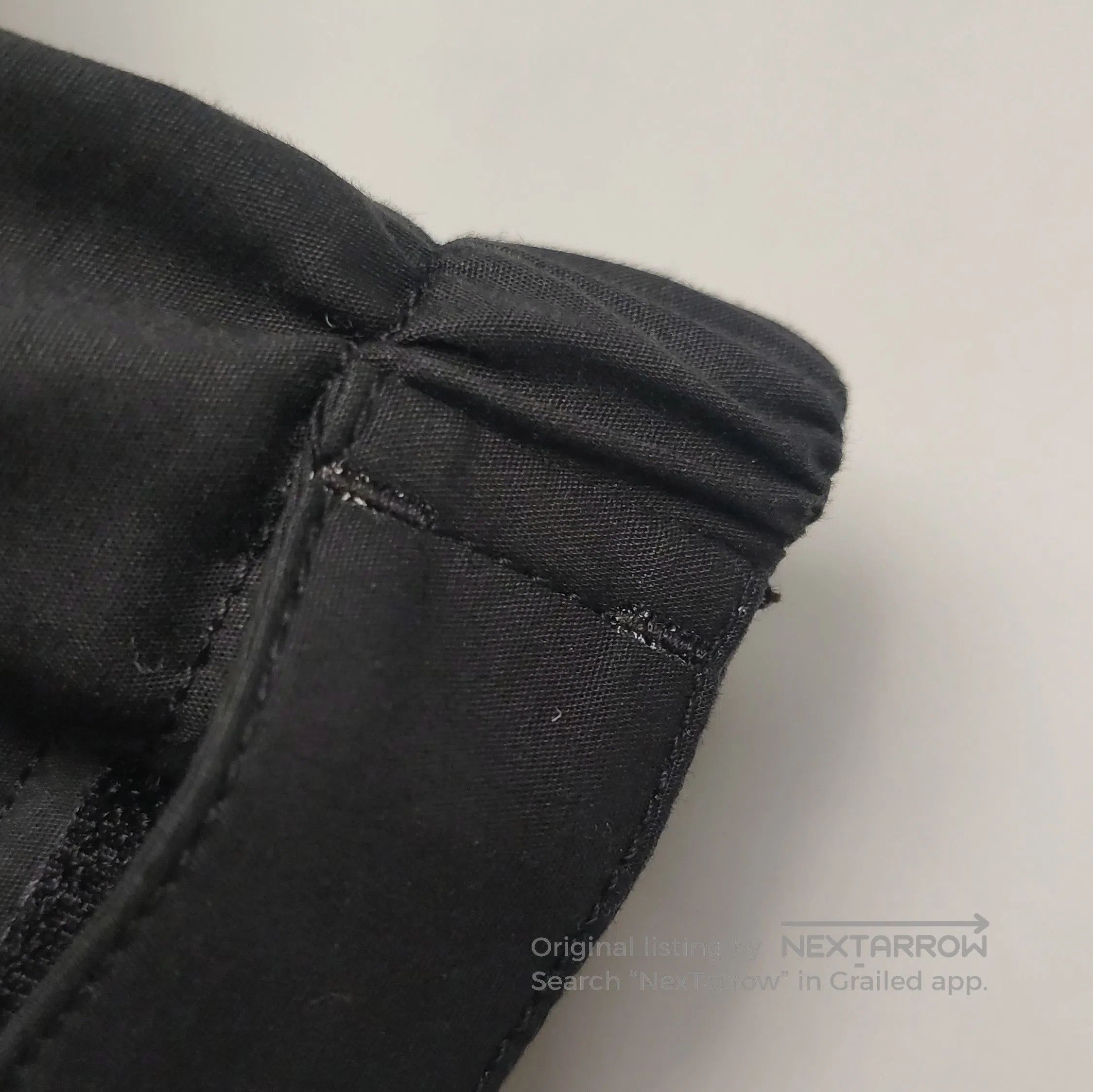 Prada Prada Black Cotton Triangle Logo Jacket . Size US L / EU 52-54 / 3 - 8 Thumbnail