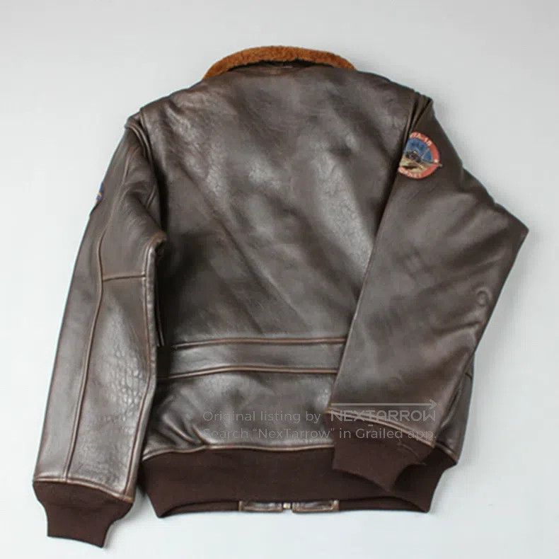 Schott Schott G1 bomber jacket embroidered jacket Size US M / EU 48-50 / 2 - 3 Thumbnail