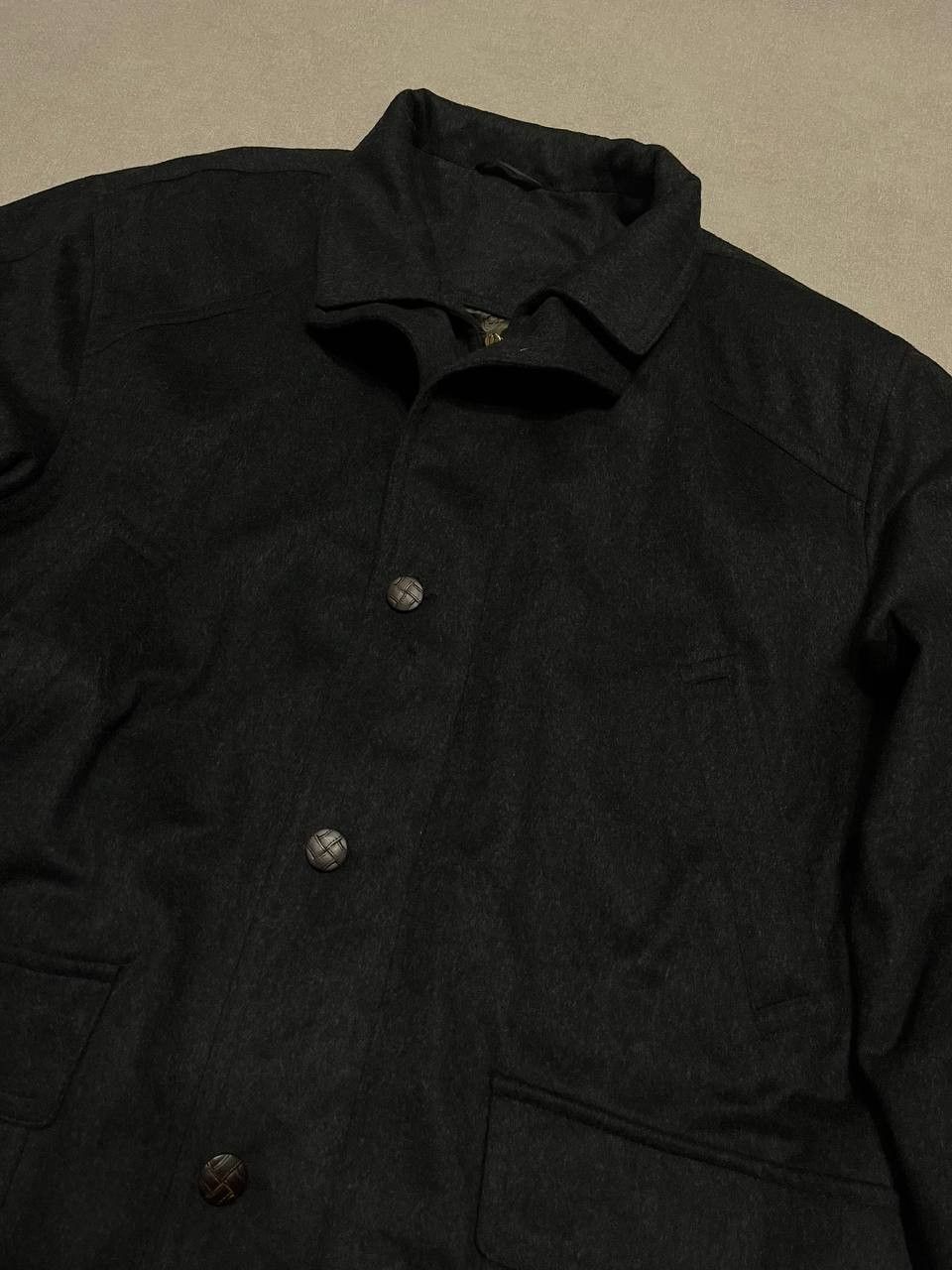 Other Vintage 90s Men`s Coat Viscose Wool Heavyweight Size US L / EU 52-54 / 3 - 5 Thumbnail