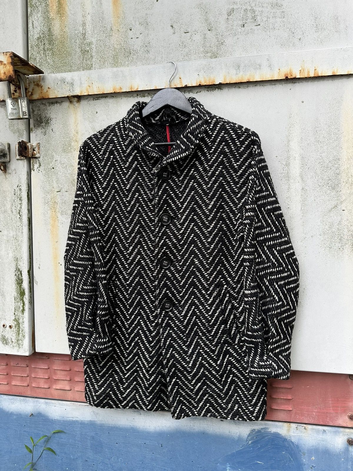 agnes b. 👹Agnes.B Paris Wool Jacket Made In Japan(Woman) Size US S / EU 44-46 / 1 - 2 Thumbnail