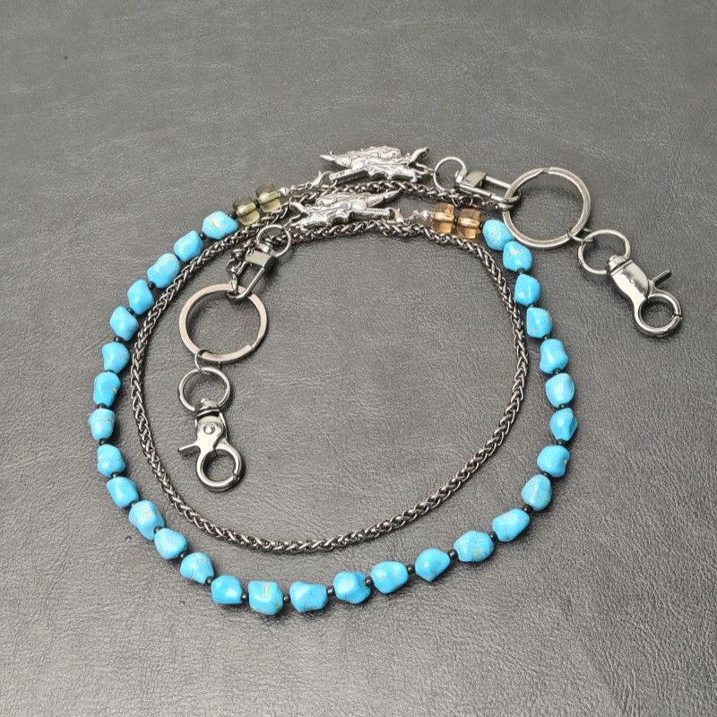 Japanese Brand × Jewelry 2 Layer Natural Echo Pearled Wallet Chain Size ONE SIZE - 8 Thumbnail