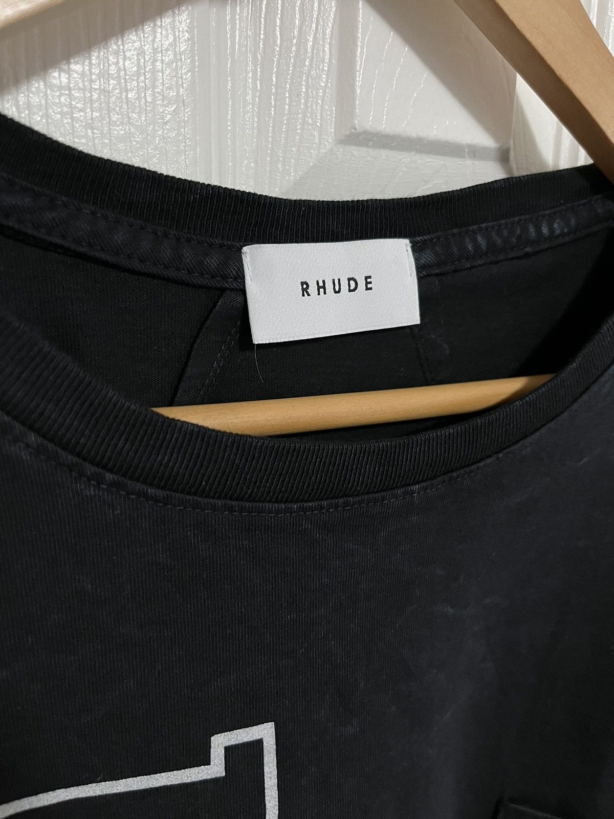 Rhude Rhude Washed Logo Tee Size US M / EU 48-50 / 2 - 3 Thumbnail