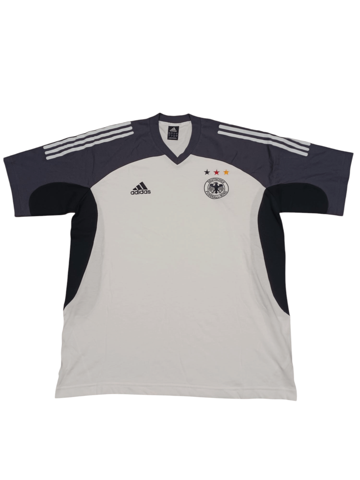 Adidas GERMANY ADIDAS VINTAGE 2002 WORLD CUP FIFA TRAINING TEE Size US L / EU 52-54 / 3 - 1 Thumbnail