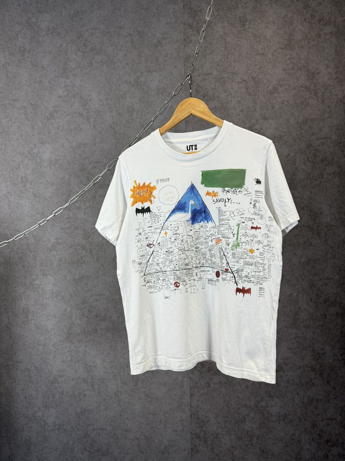 Jean-Michel Basquiat Jean Michael Basquiat x Uniqlo art designer tee Size US S / EU 44-46 / 1 - 1 Thumbnail