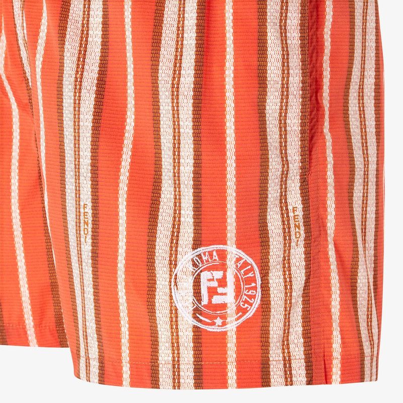 Fendi o1s1wg110526 Swim Shorts in Orange Size US 30 / EU 46 - 3 Thumbnail