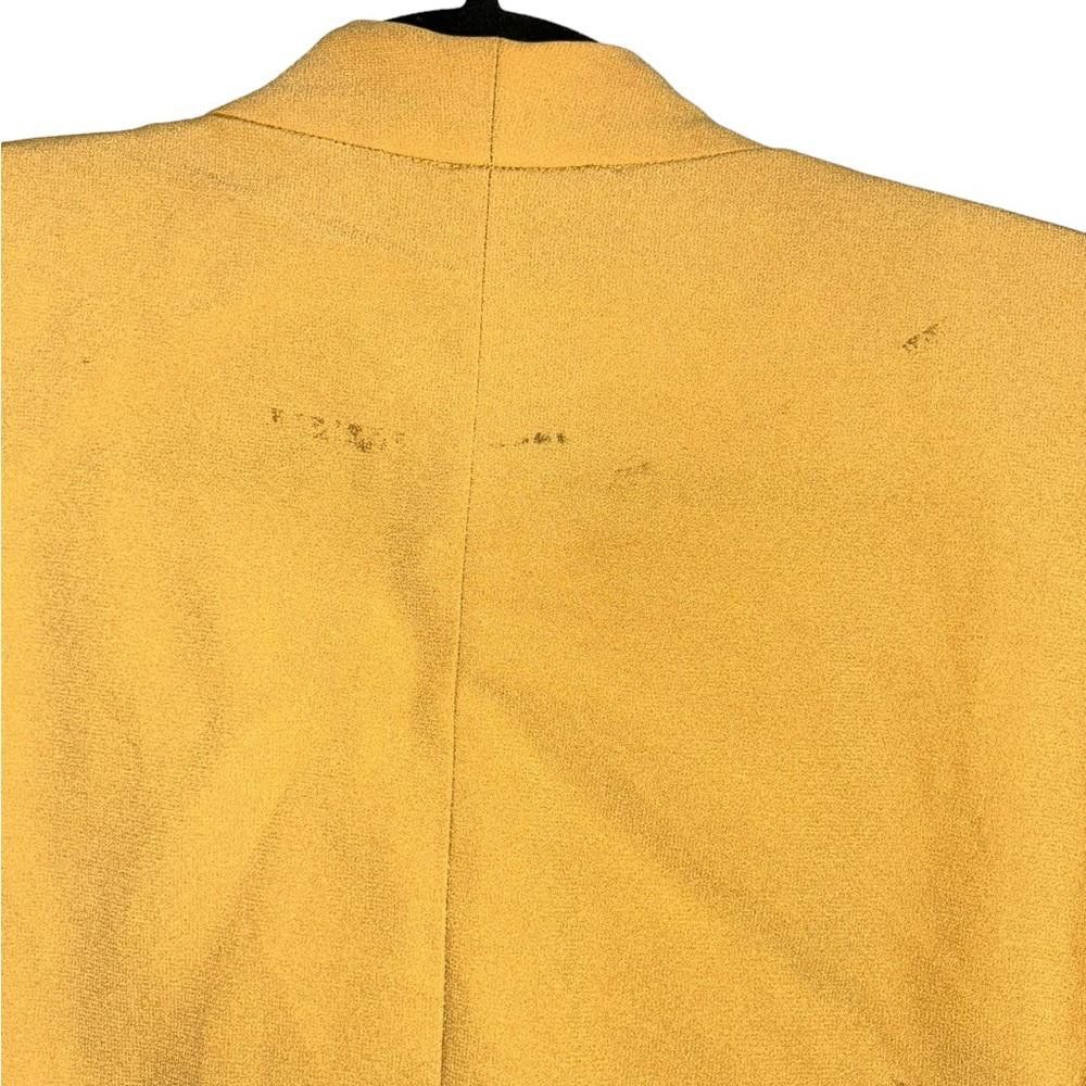 REVOLVE Babaton l Power Hip Mustard Open Front Blazer Size 4 Size S / US 4 / IT 40 - 9 Thumbnail