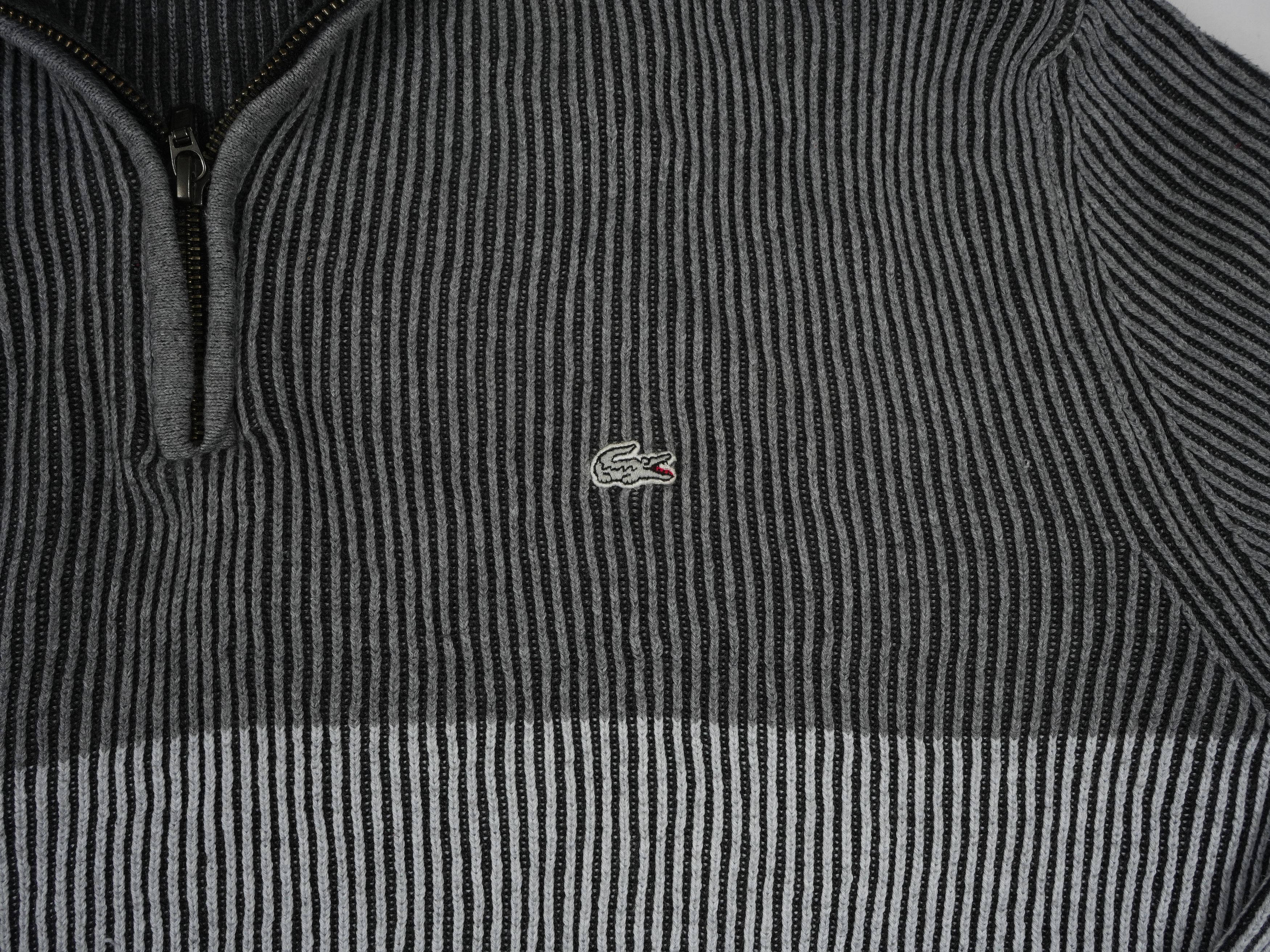Lacoste Vintage Lacoste Half Zip Sweater Pullover Size US L / EU 52-54 / 3 - 4 Thumbnail