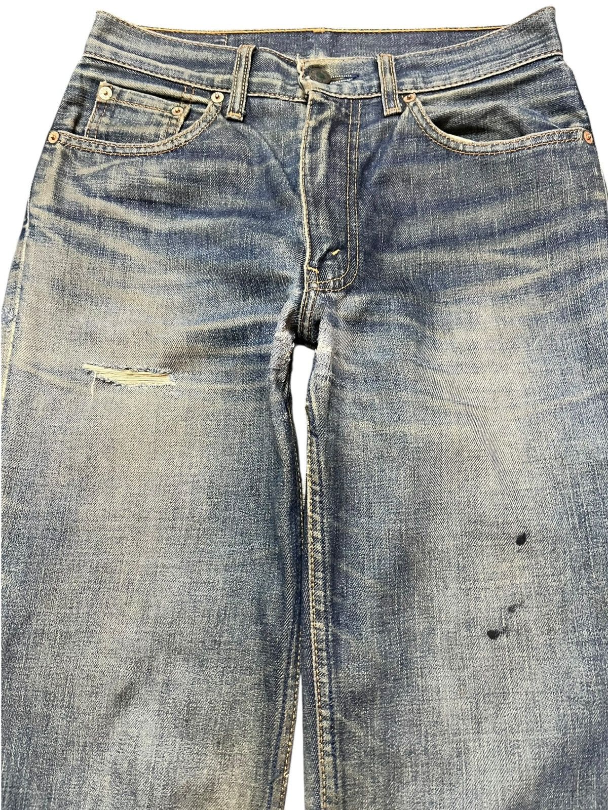 Levi's Vintage Clothing Vintage Levi’s W505 Reconstructed Mudwash Denim Size US 28 / EU 44 - 2 Thumbnail