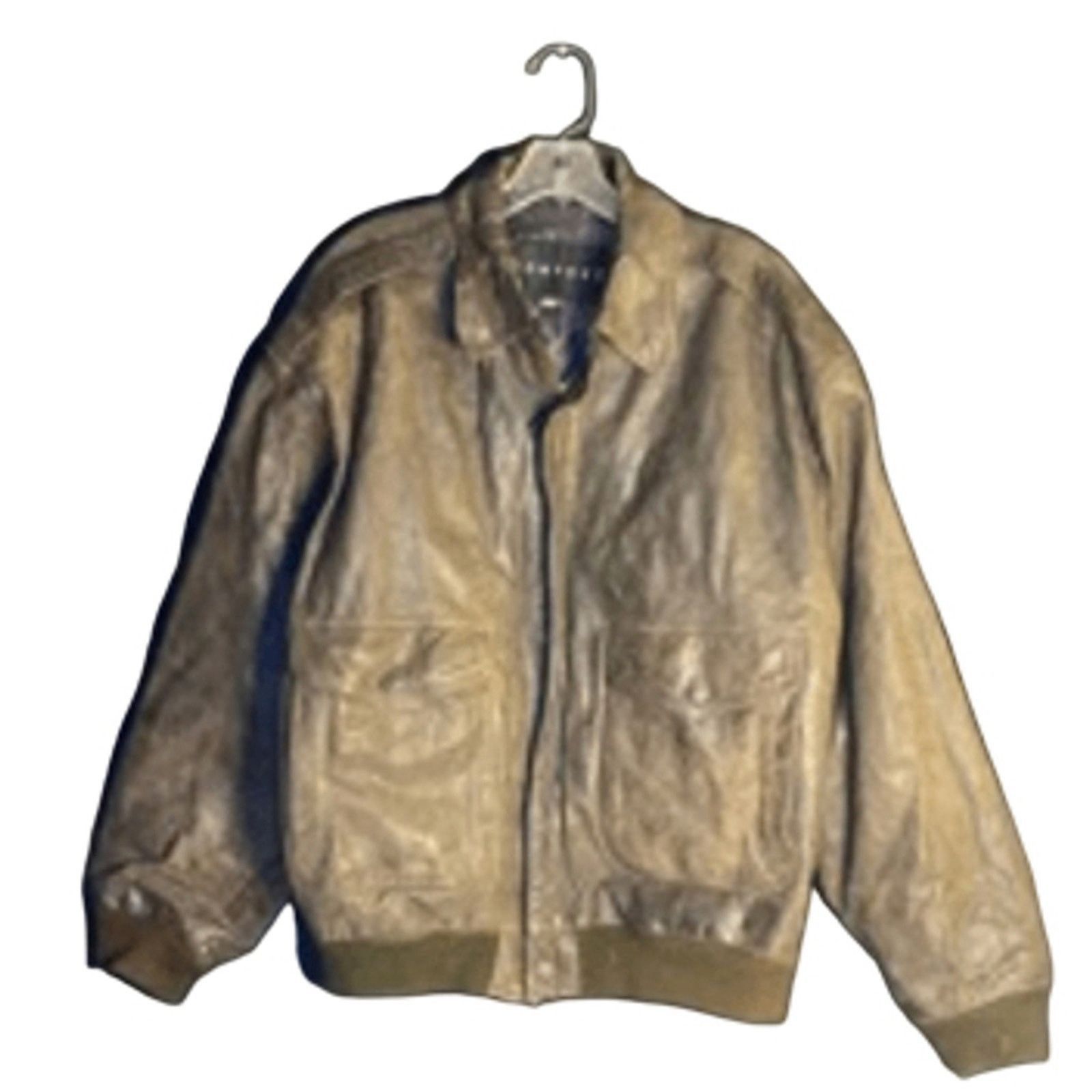 Other Vintage Gorpcore Leather Distressed Bomber Jacket Context Size US XL / EU 56 / 4 - 2 Thumbnail
