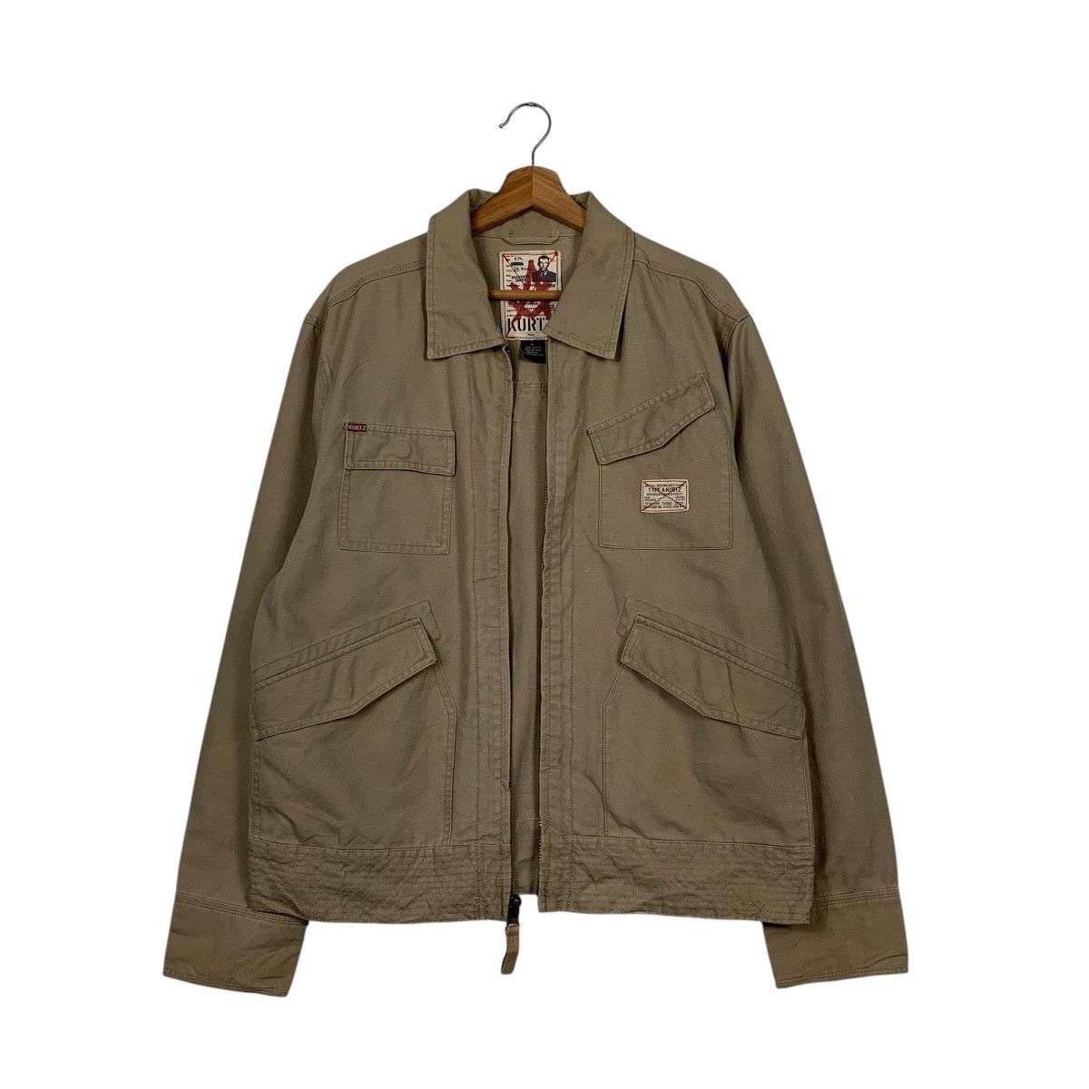 Japanese Brand Japanese Brand Kurtz Military Style Jacket Size US L / EU 52-54 / 3 - 1 Thumbnail