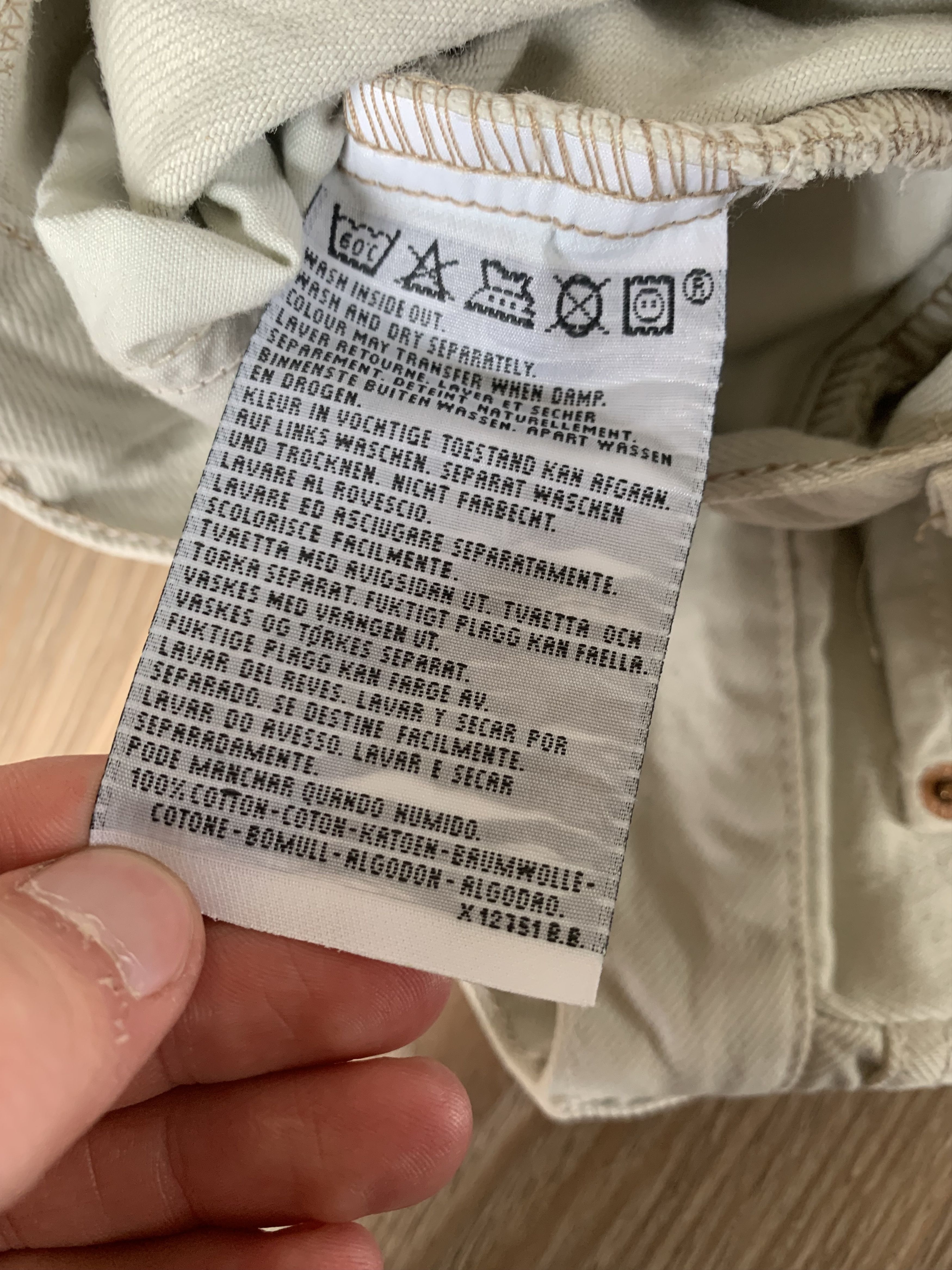 Levi's × Vintage Levis 618 Vintage Beige Jeans Size US 32 / EU 48 - 5 Thumbnail