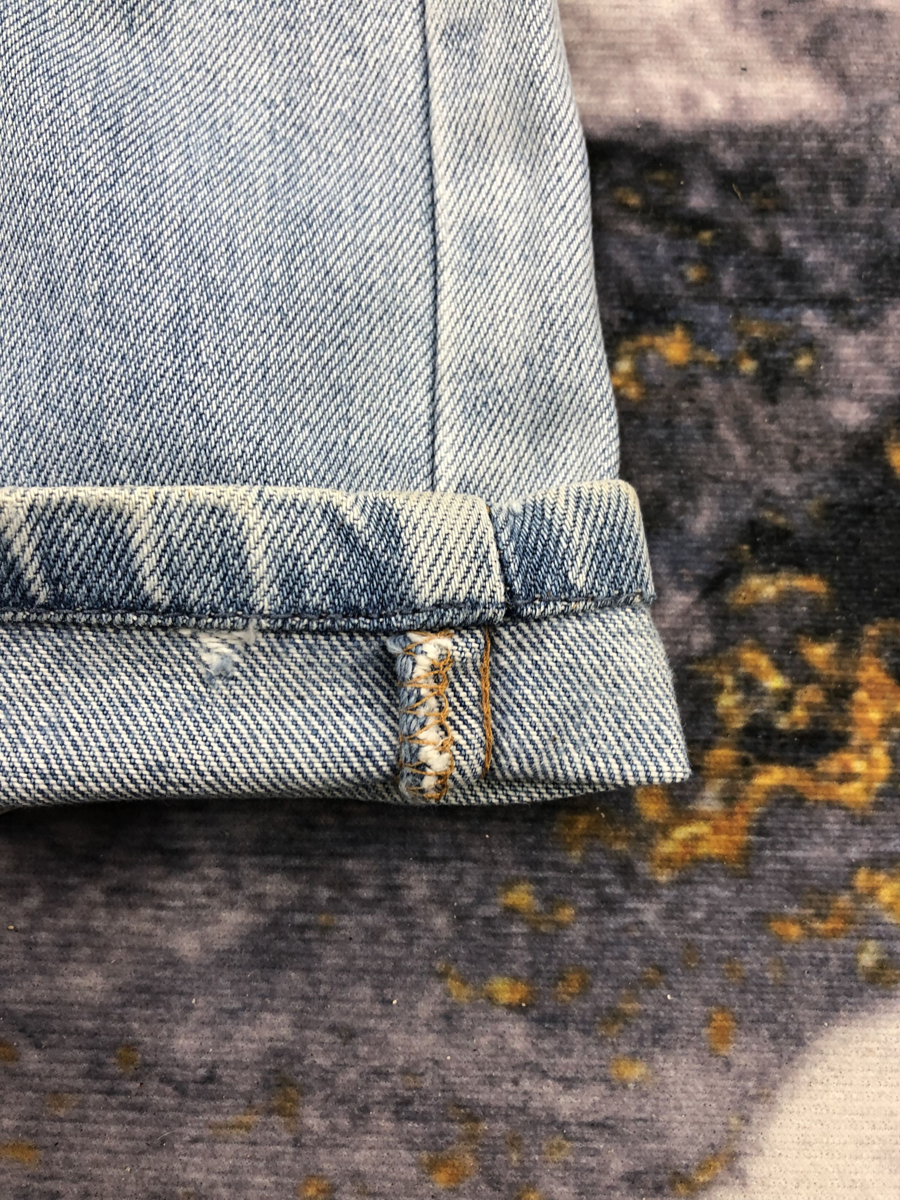 Levi's Vintage Levis 505 Light Blue Jeans DPP0163 Size US 31 - 7 Thumbnail