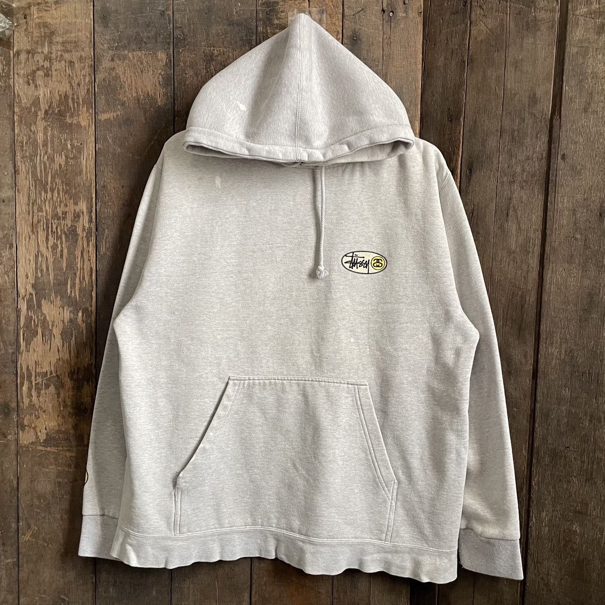 Stussy Vintage 90's Stussy Big Logo Hoodie Size US M / EU 48-50 / 2 - 2 Thumbnail