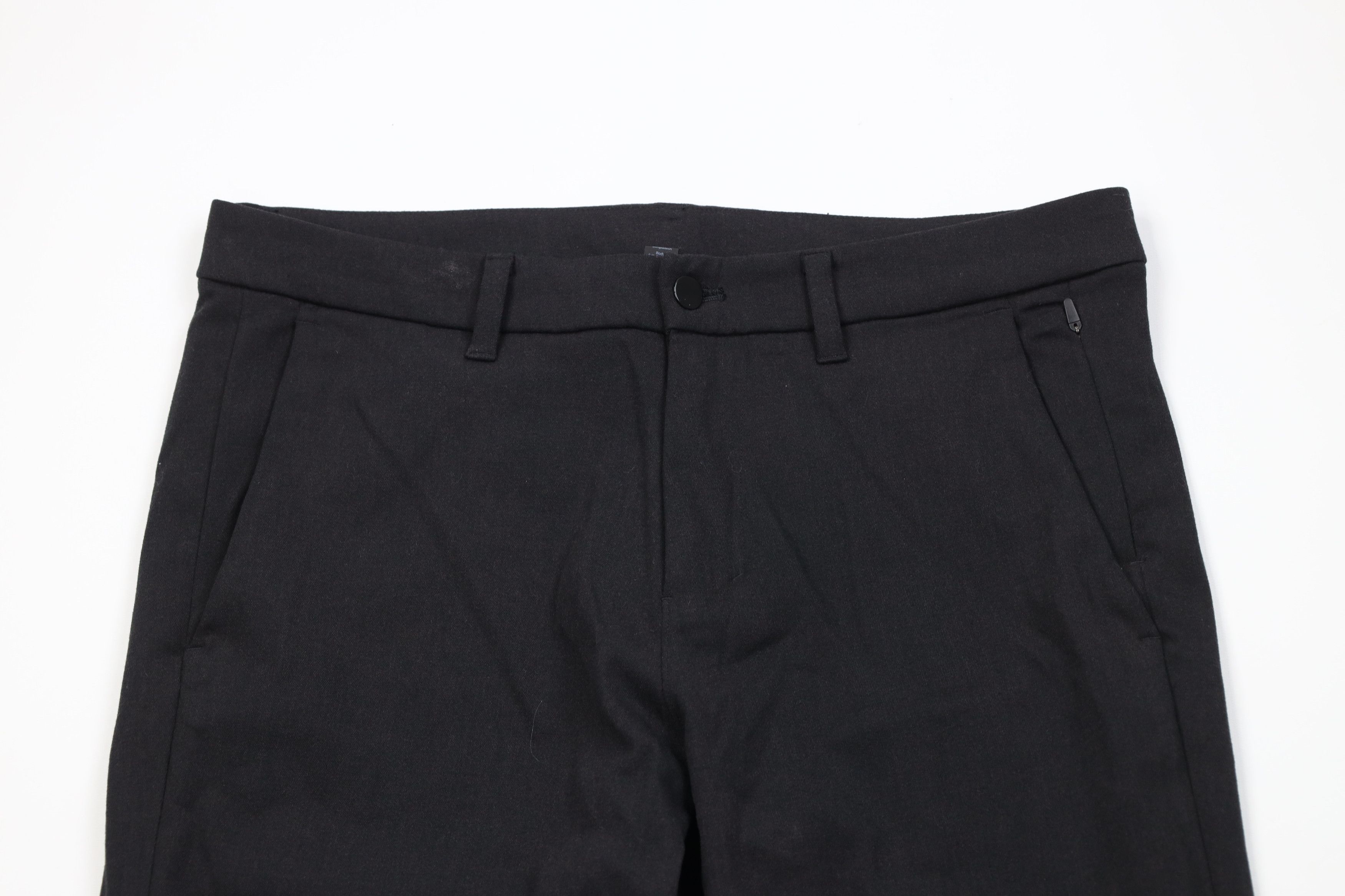 Lululemon Lululemon Wool Blend Flannel ABC Chino Pants Trousers Black Size US 34 / EU 50 - 2 Thumbnail