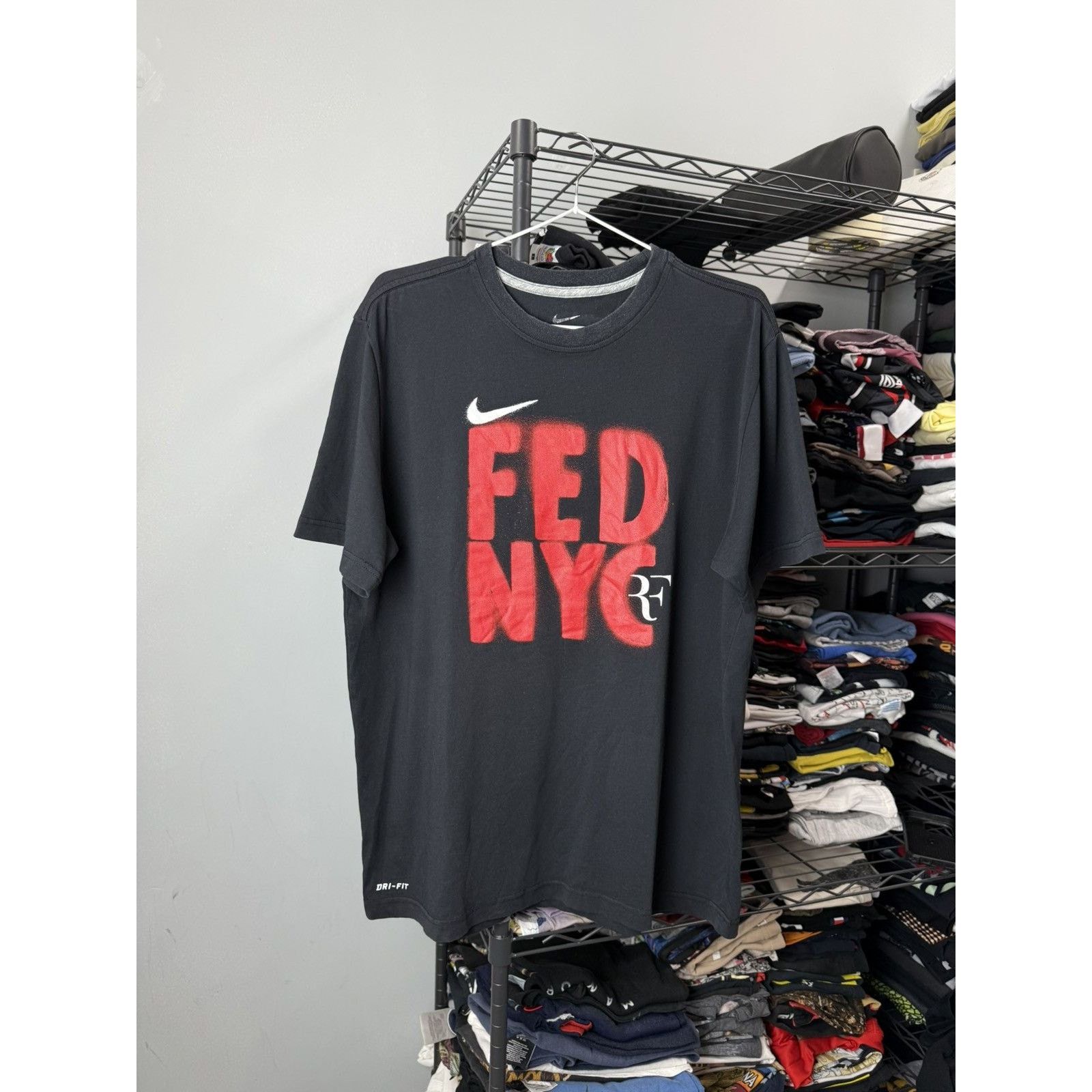 Nike Nike Roger Federer Vintage T Shirt Court Tennis Y2K Size US L / EU 52-54 / 3 - 1 Thumbnail