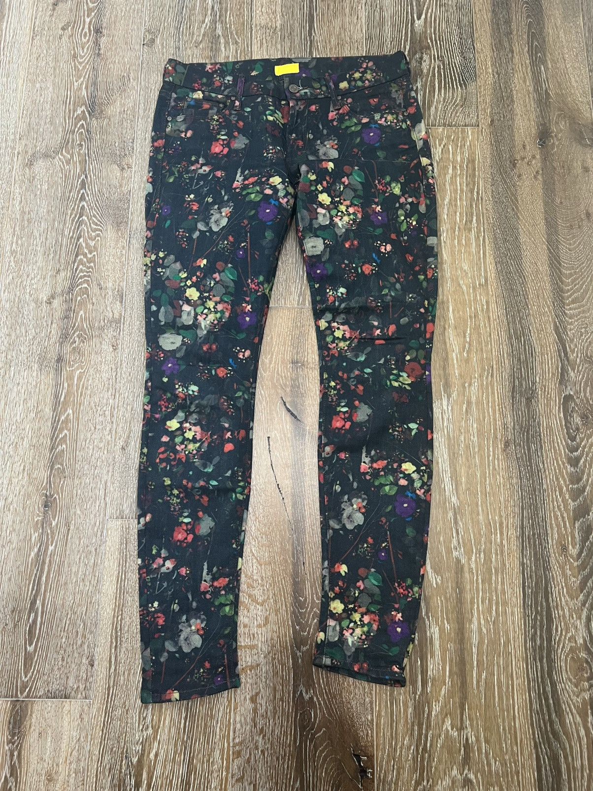 MOTHER Mother Denim The Looker Magical Forest Jeans Size 28" / US 6 / IT 42 - 1 Thumbnail