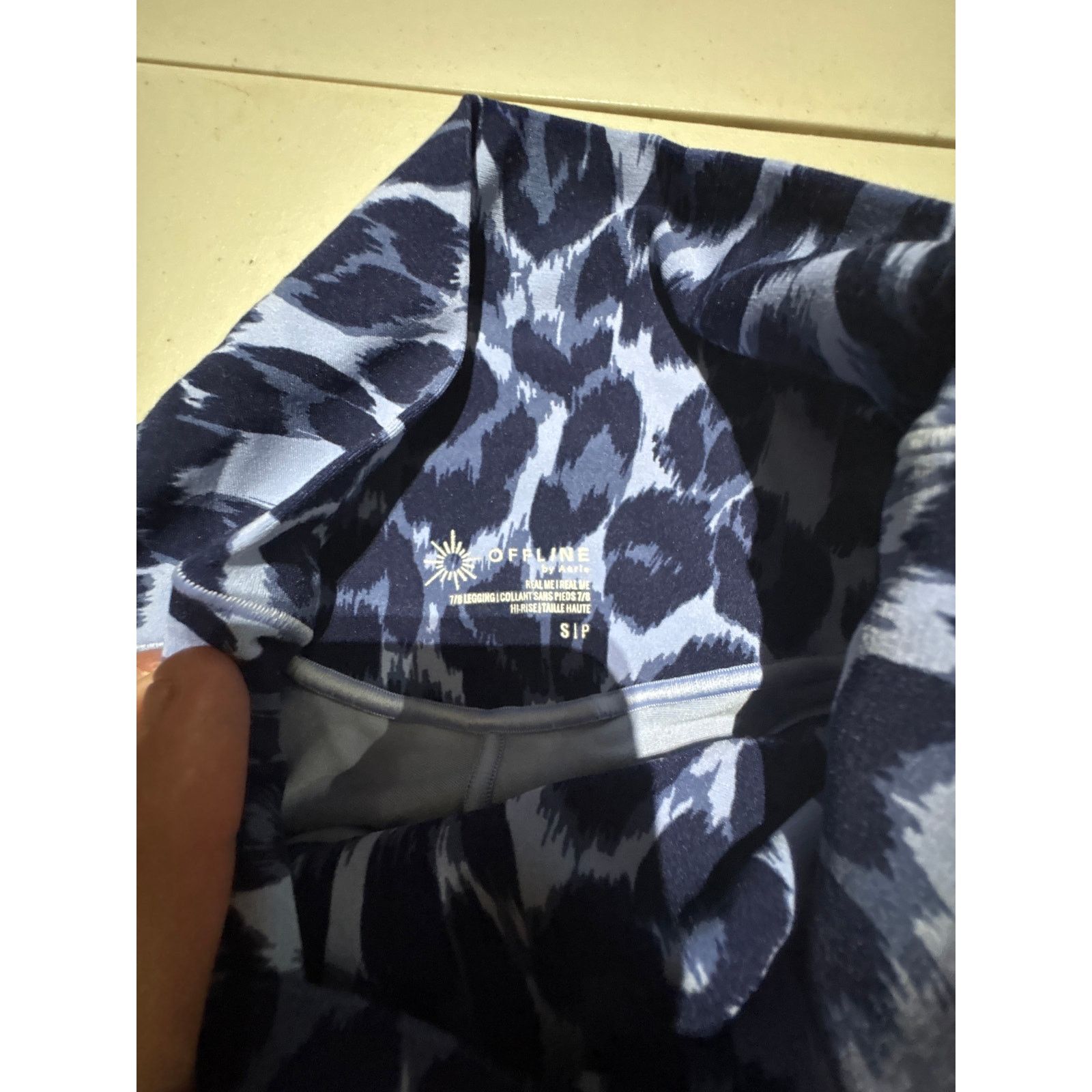 American Eagle Outfitters OFFLINE by Aerie High Rise 7/8 Leggings Print Size S/P Size 27" / US 4 / IT 40 - 3 Thumbnail