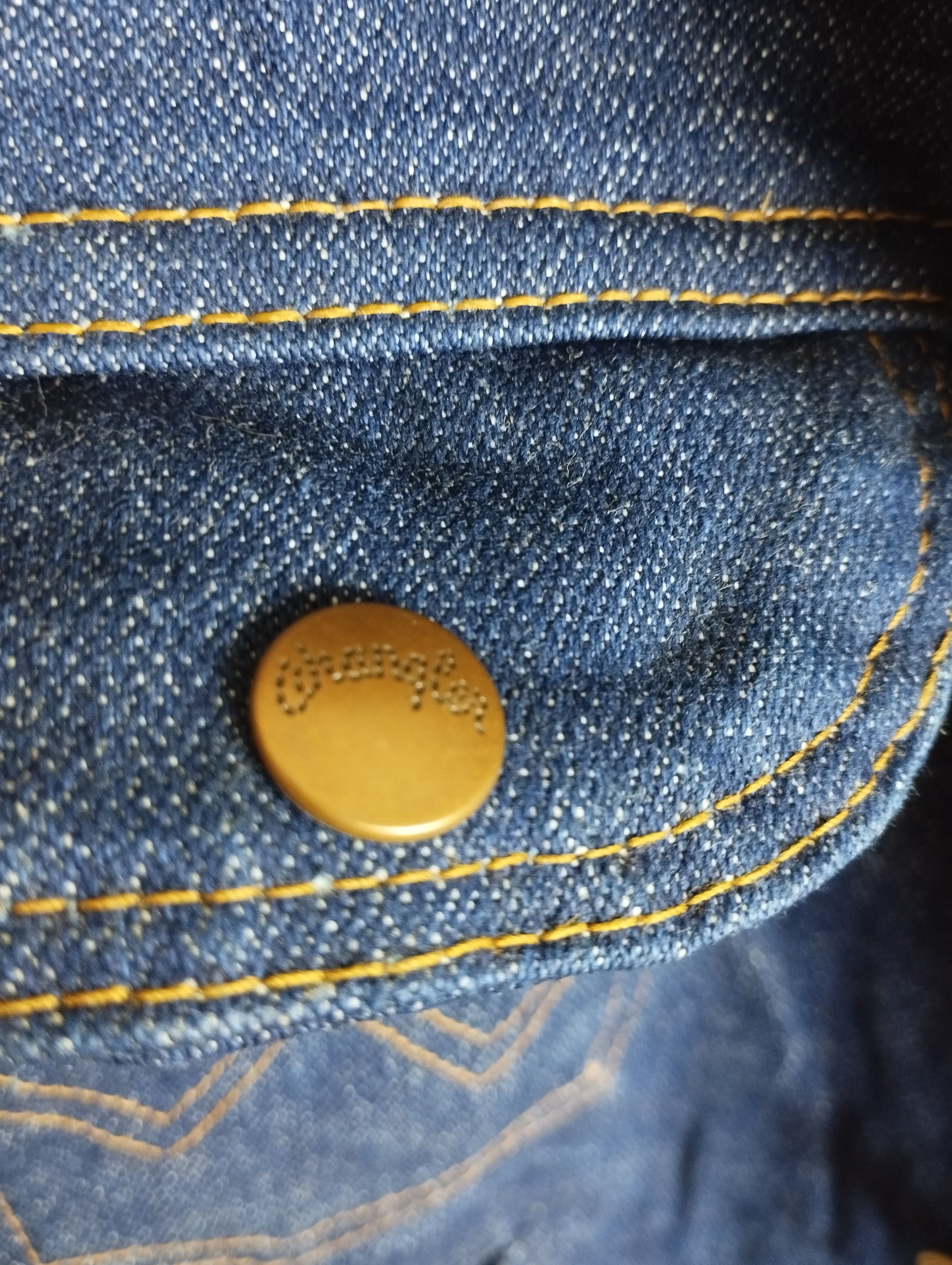 Vintage × Wrangler Vintage 60's Wrangler No-Fault Denims jacket Size US XS / EU 42 / 0 - 5 Thumbnail