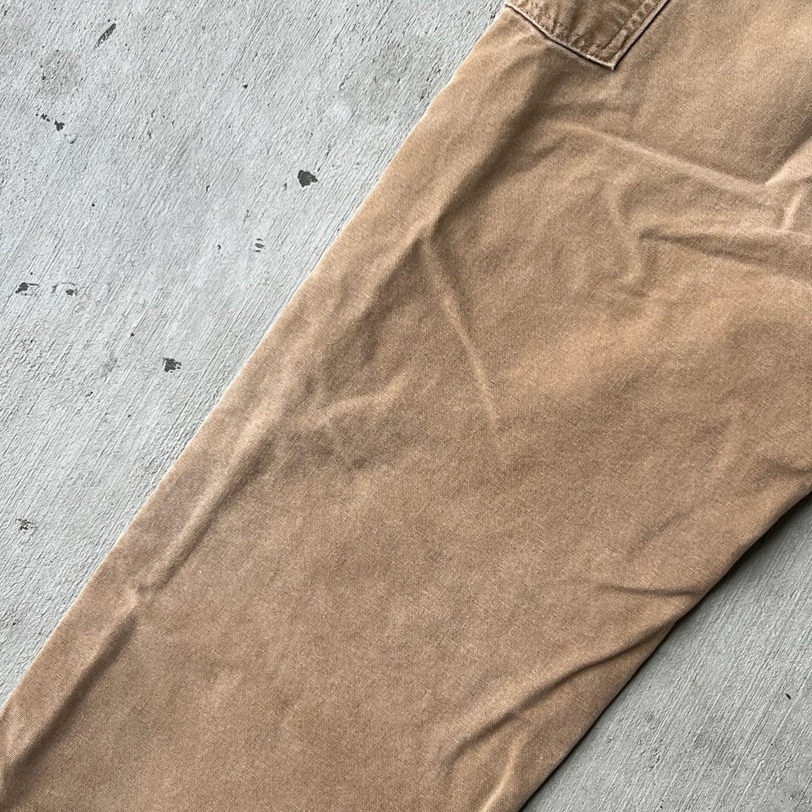Carhartt × Vintage Carhartt faded brown double knee work wear carpenter pants Size US 38 / EU 54 - 11 Thumbnail
