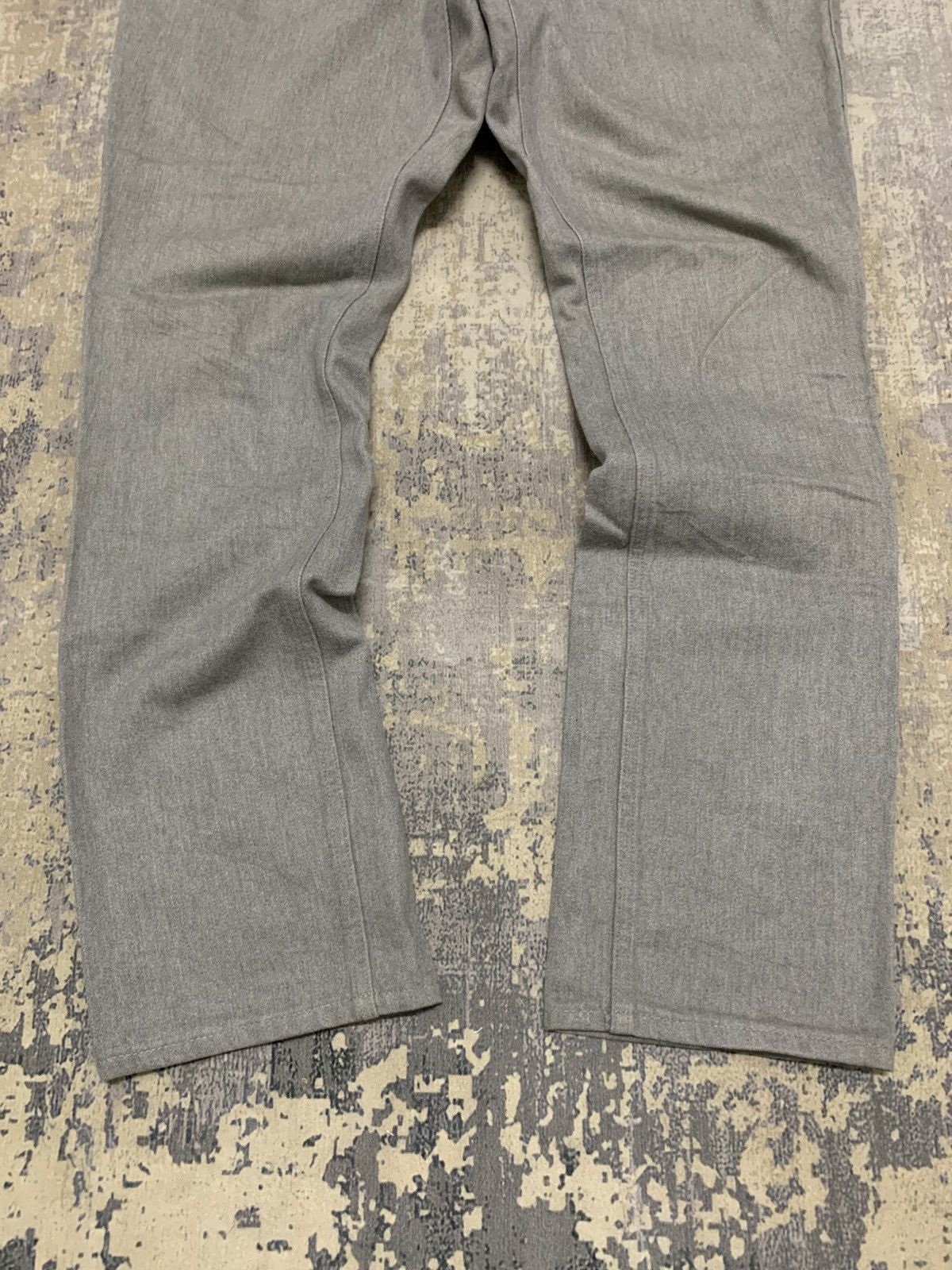 Japanese Brand Japanese Monkey Time Grey Check Pants Undercover Style Size US 33 - 3 Thumbnail