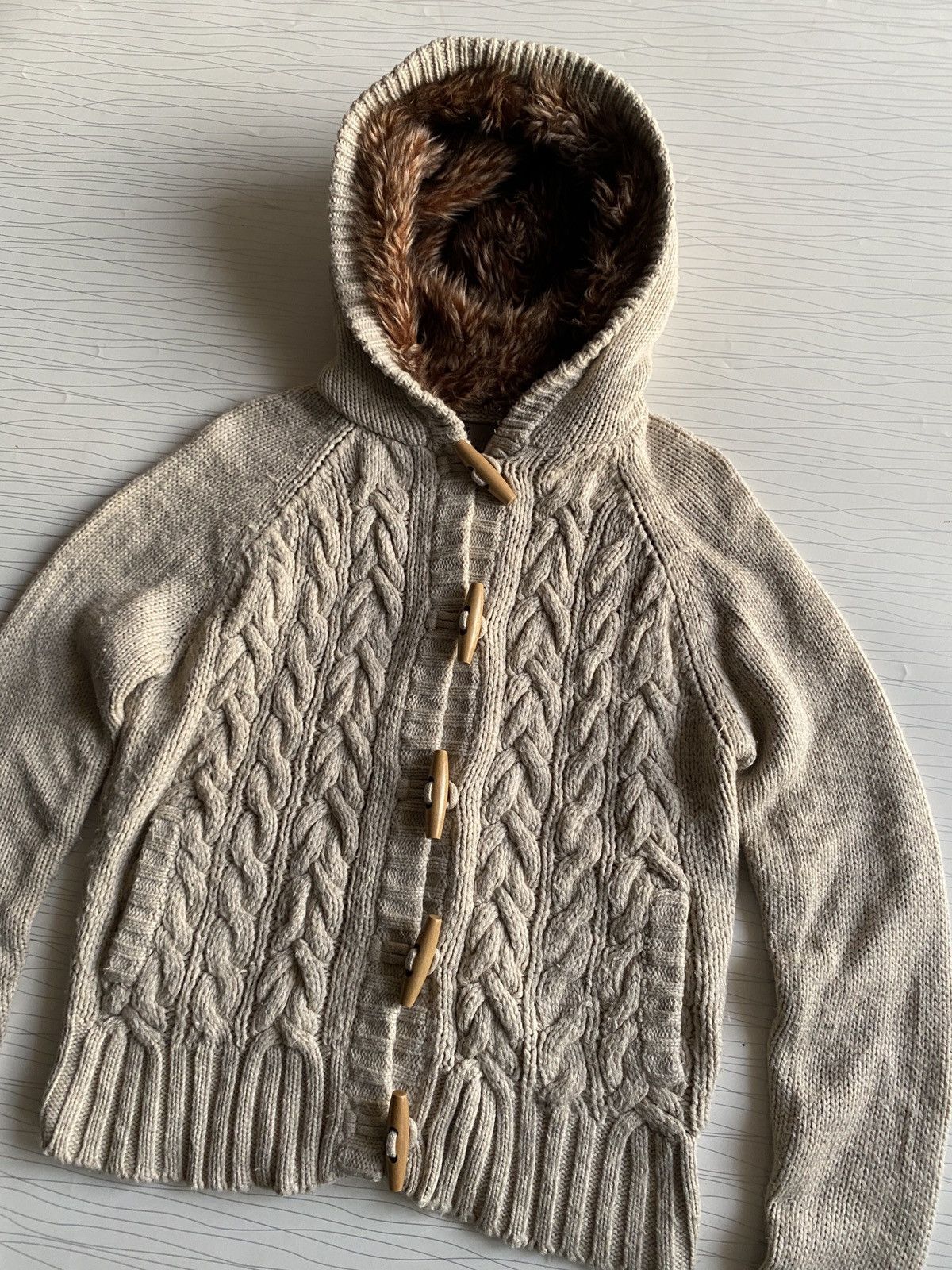 Bershka Bershka Knit LGB If Six Was Nine Style Fur Jacket Size US M / EU 48-50 / 2 - 2 Thumbnail