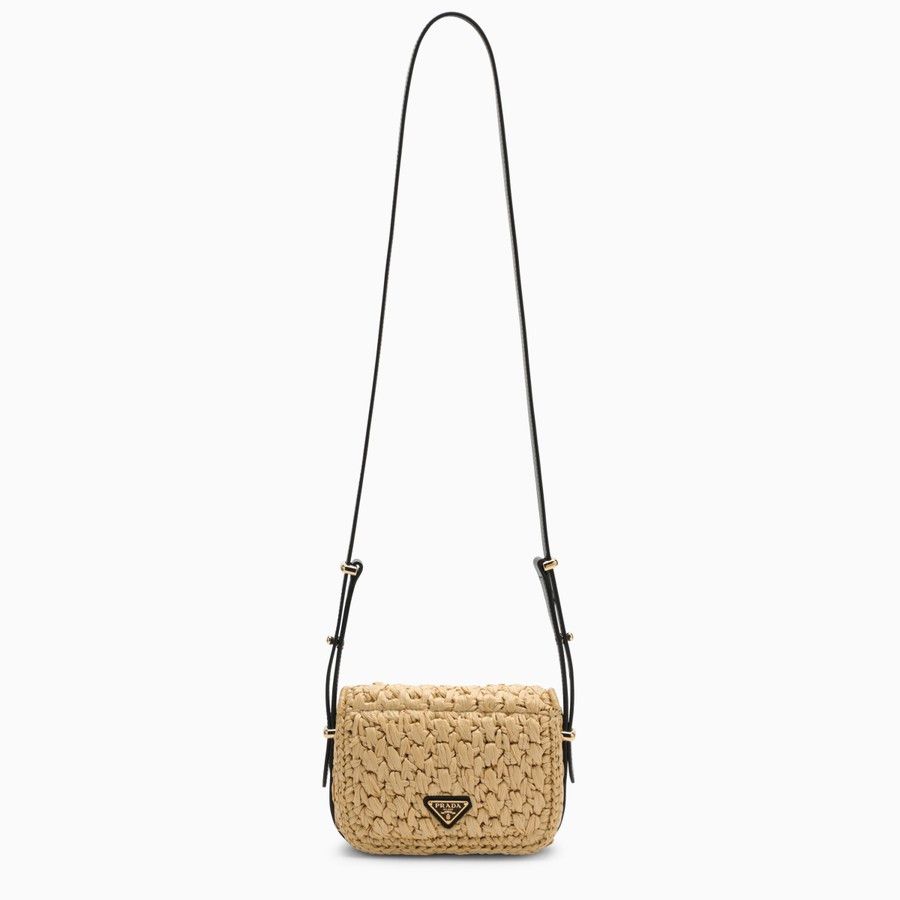 Prada o1d2blof0924 Size : OS / Natural Shoulder Bag In Beige Size ONE SIZE - 3 Thumbnail